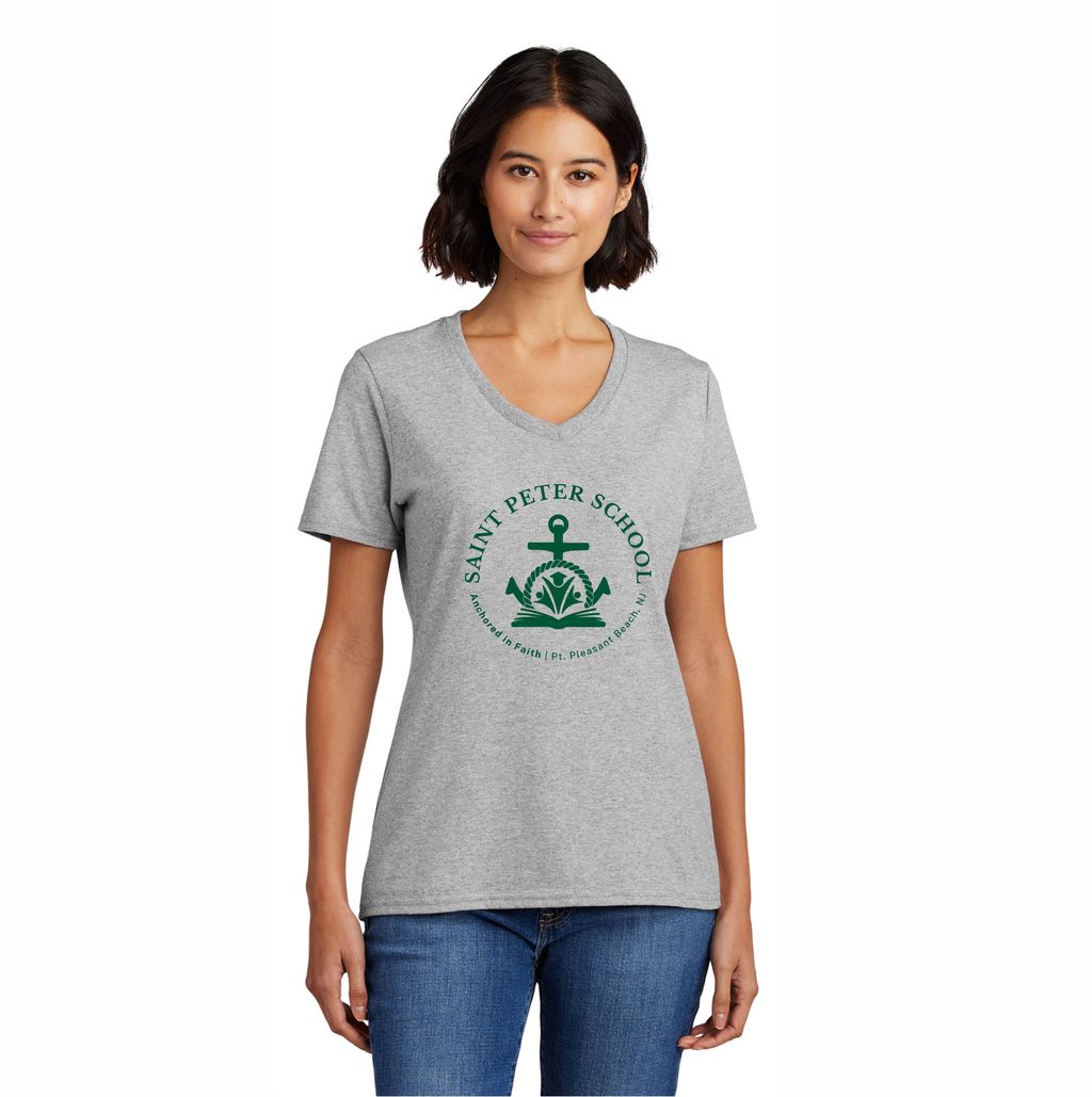 04. St. Peter School - Women's V-Neck T-Shirt