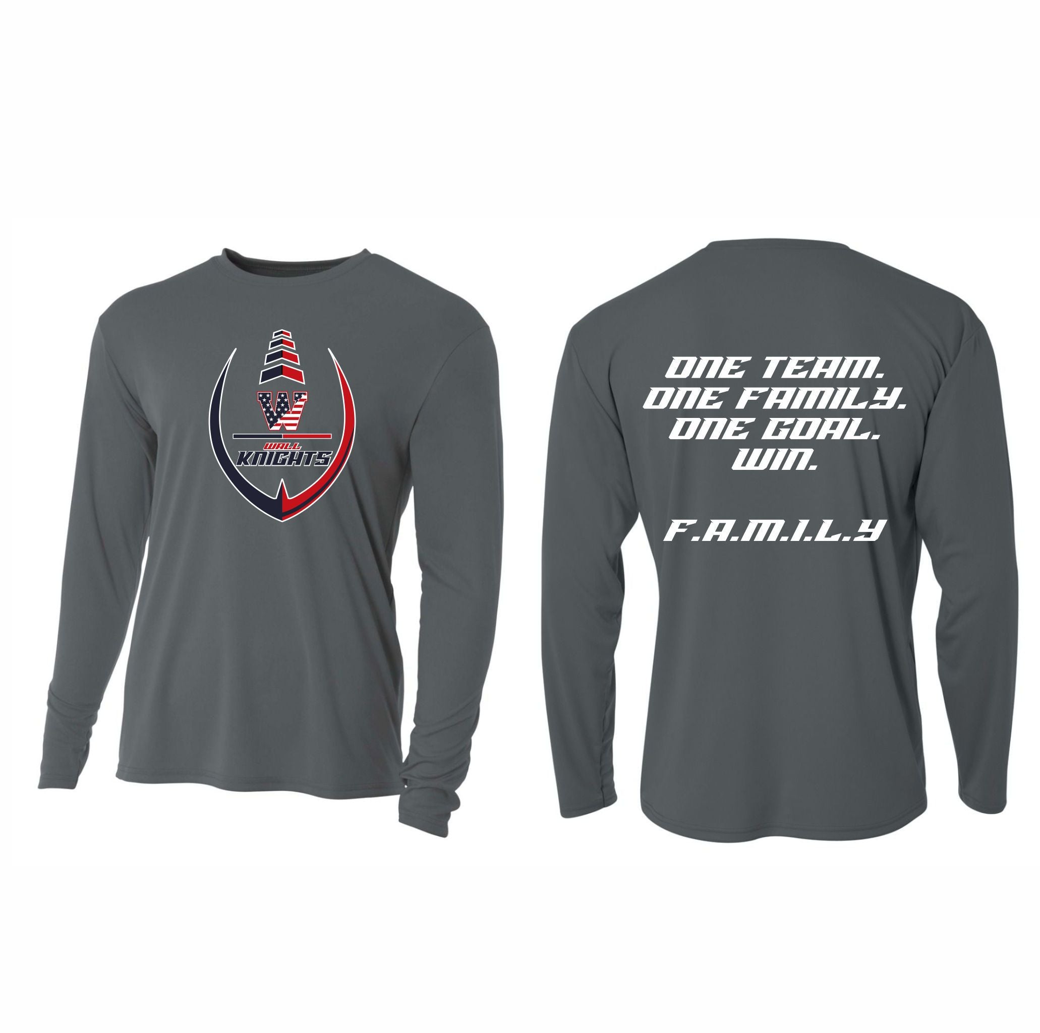 03. Wall Football - Dri-Fit Long Sleeve T-Shirt