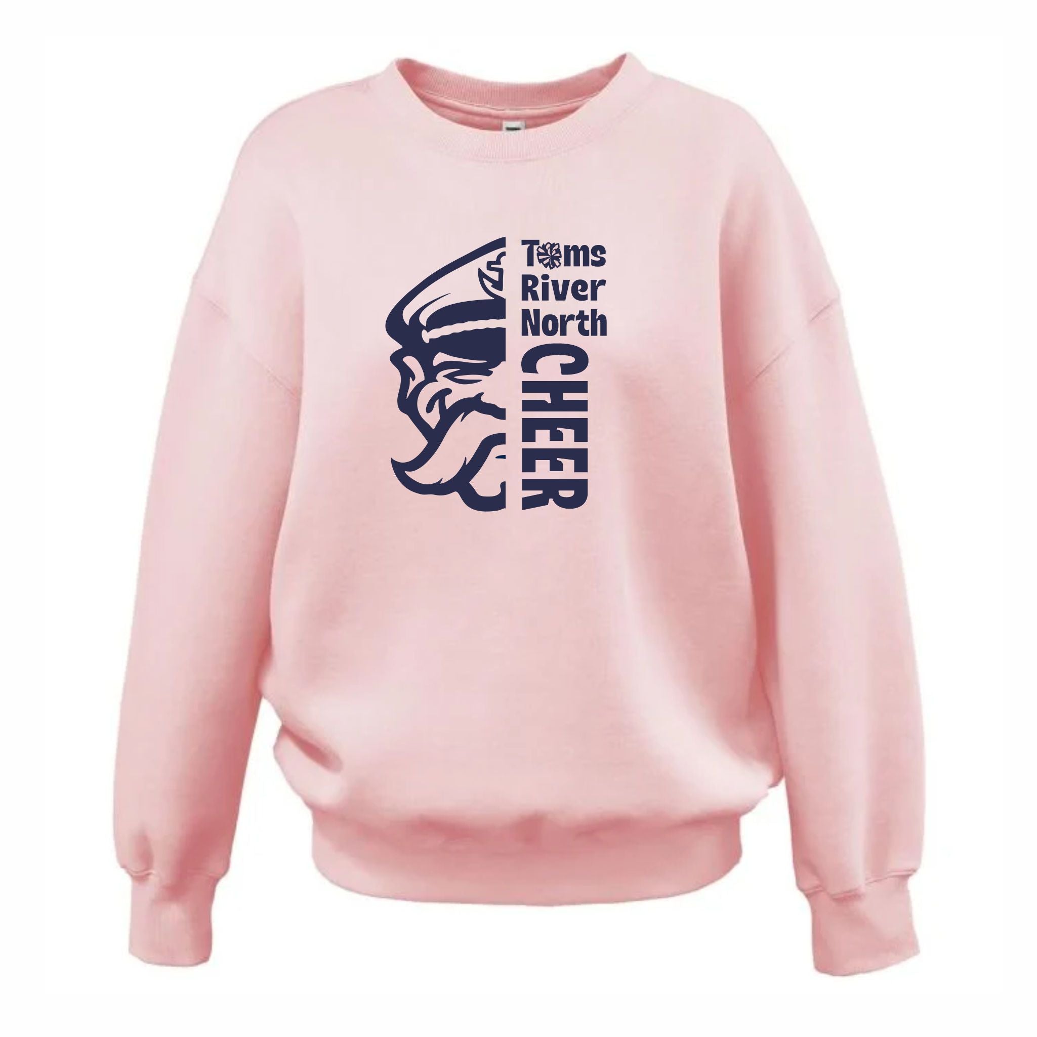 15. TRN Cheer - Pink Oversized Crewneck