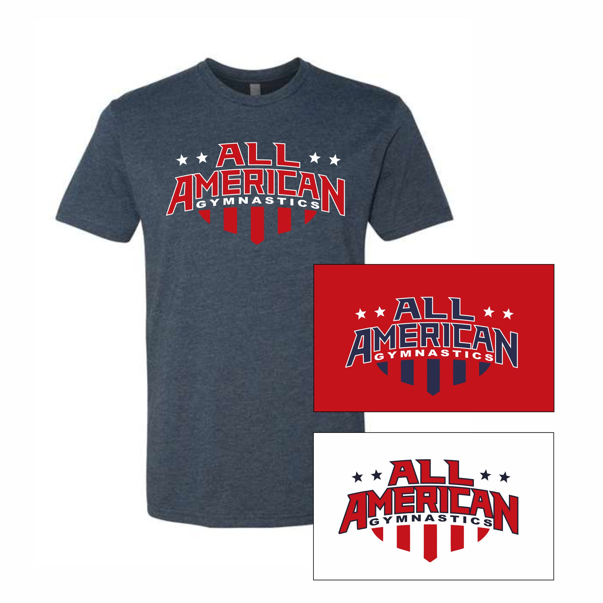 01. All American Gymnastics - Short Sleeve T-Shirt