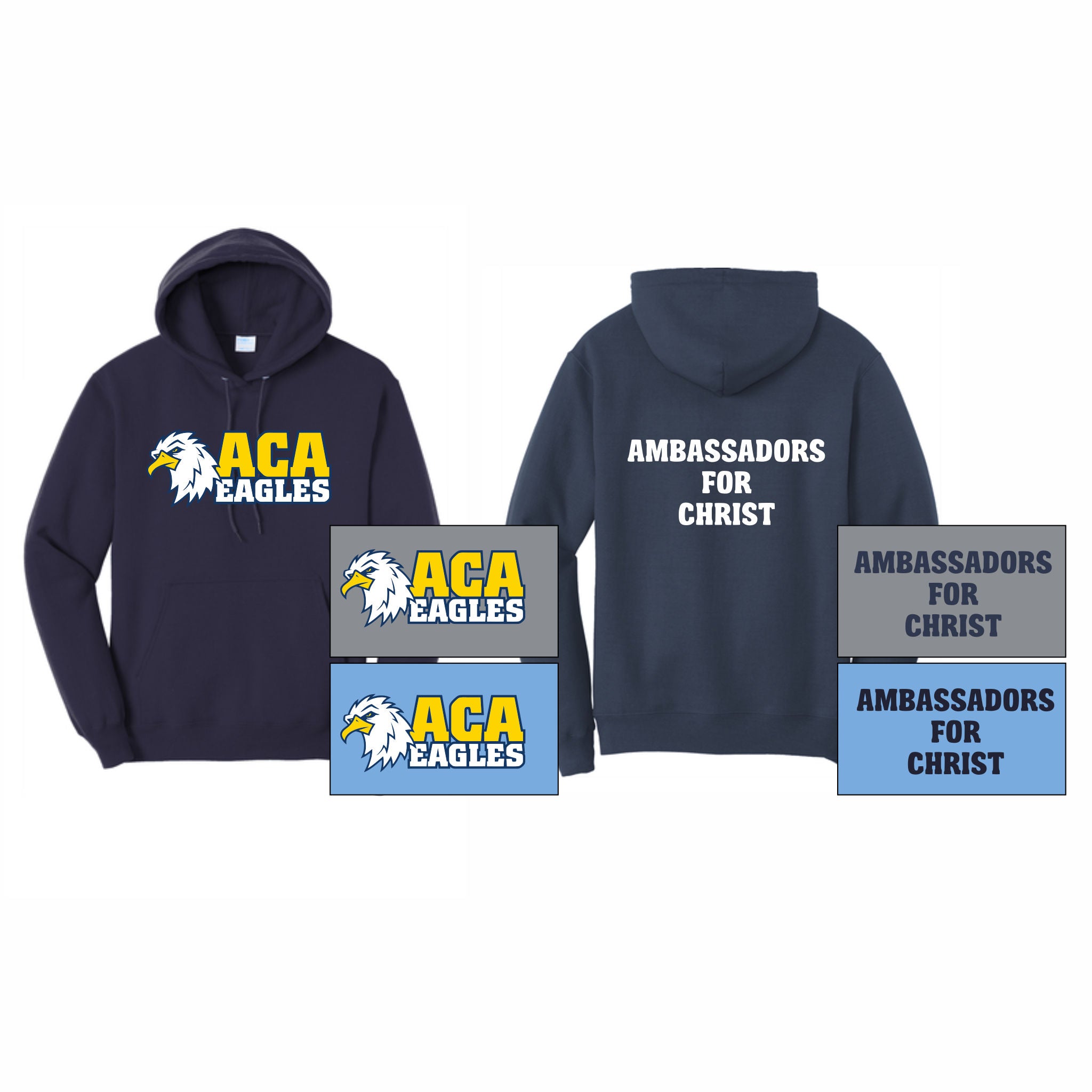 01. ACA - Hoodie (ACA Eagles Logo)