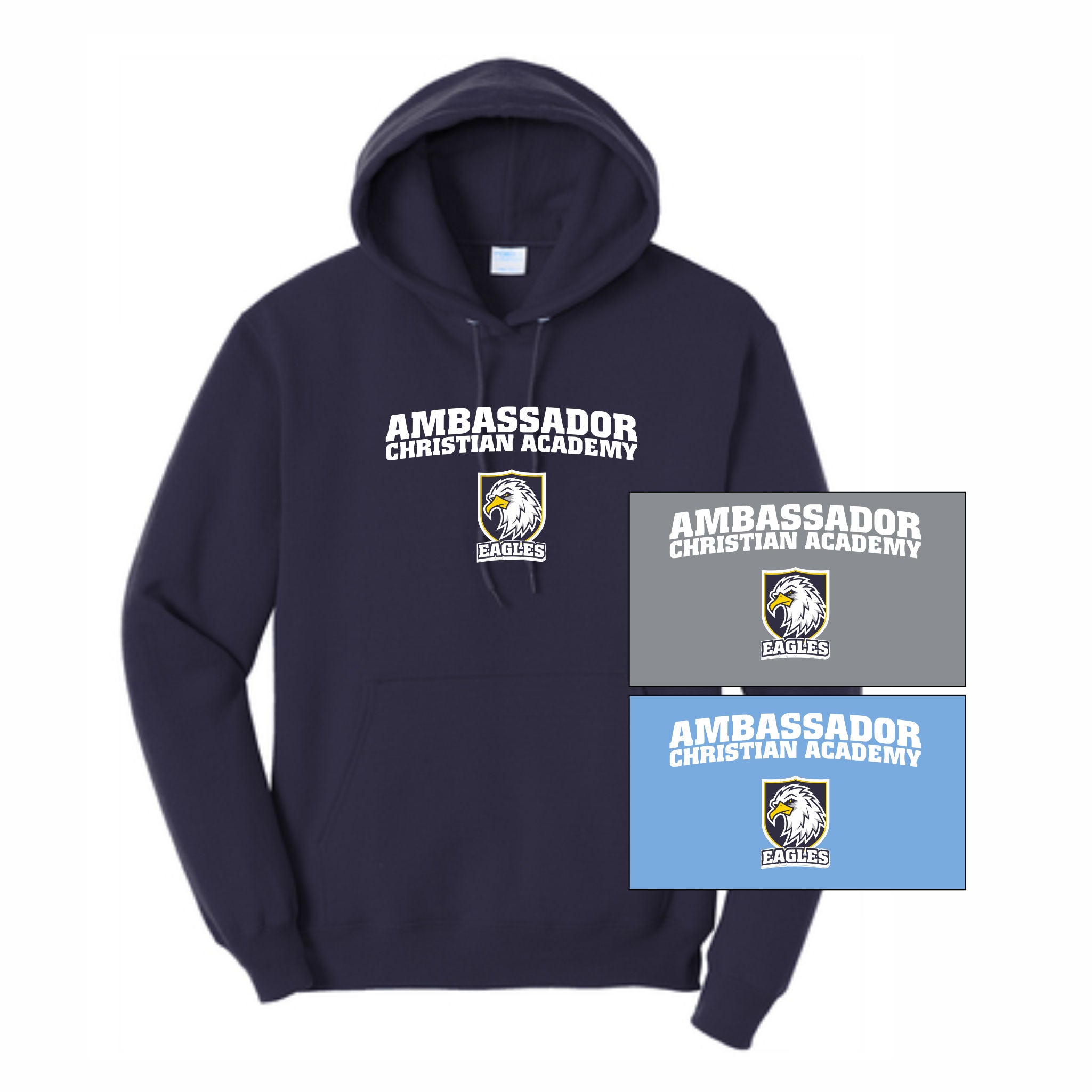 14. ACA - Hoodie (Ambassador Christian Academy Logo)