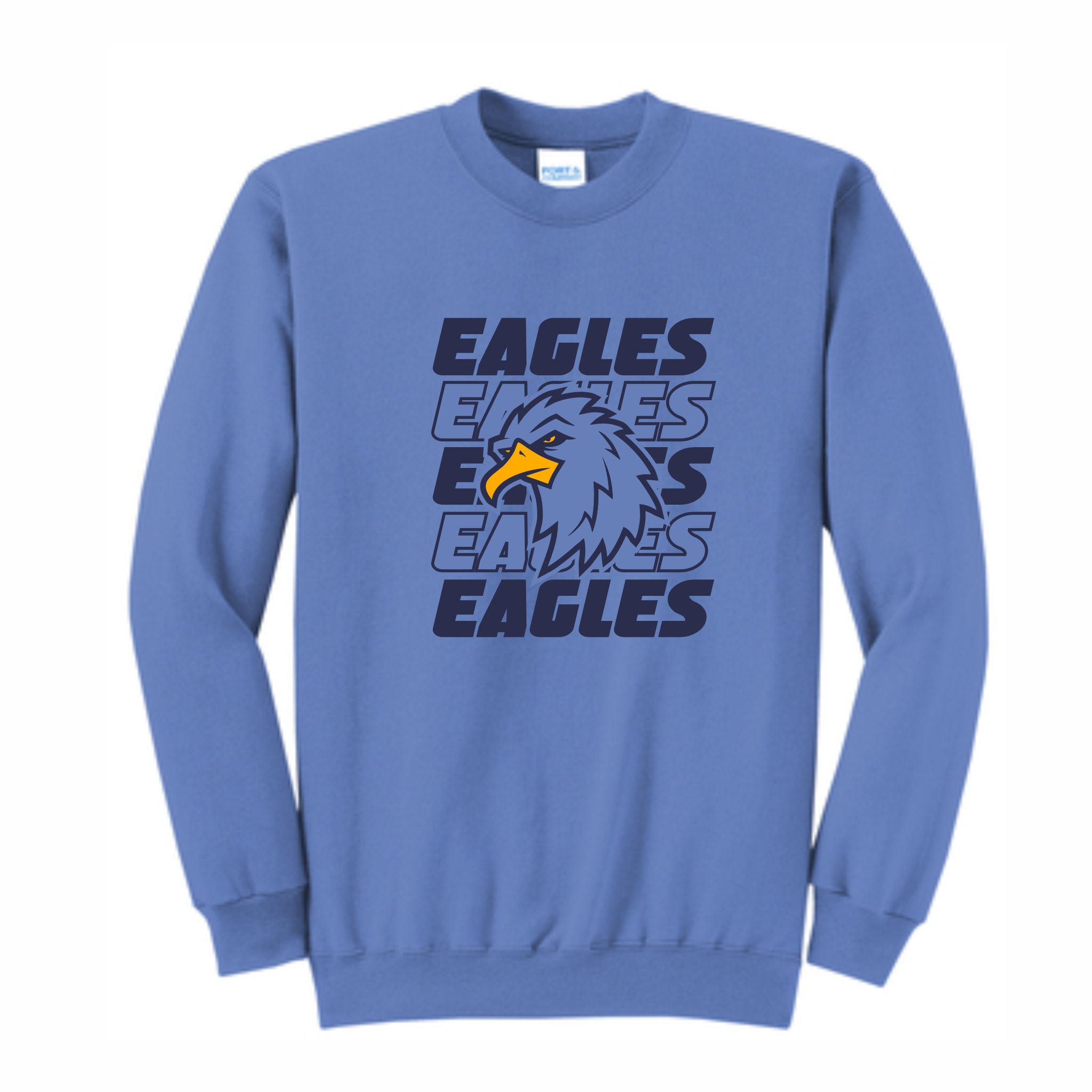 22. ACA - Crewneck (Repeating Eagles Logo)