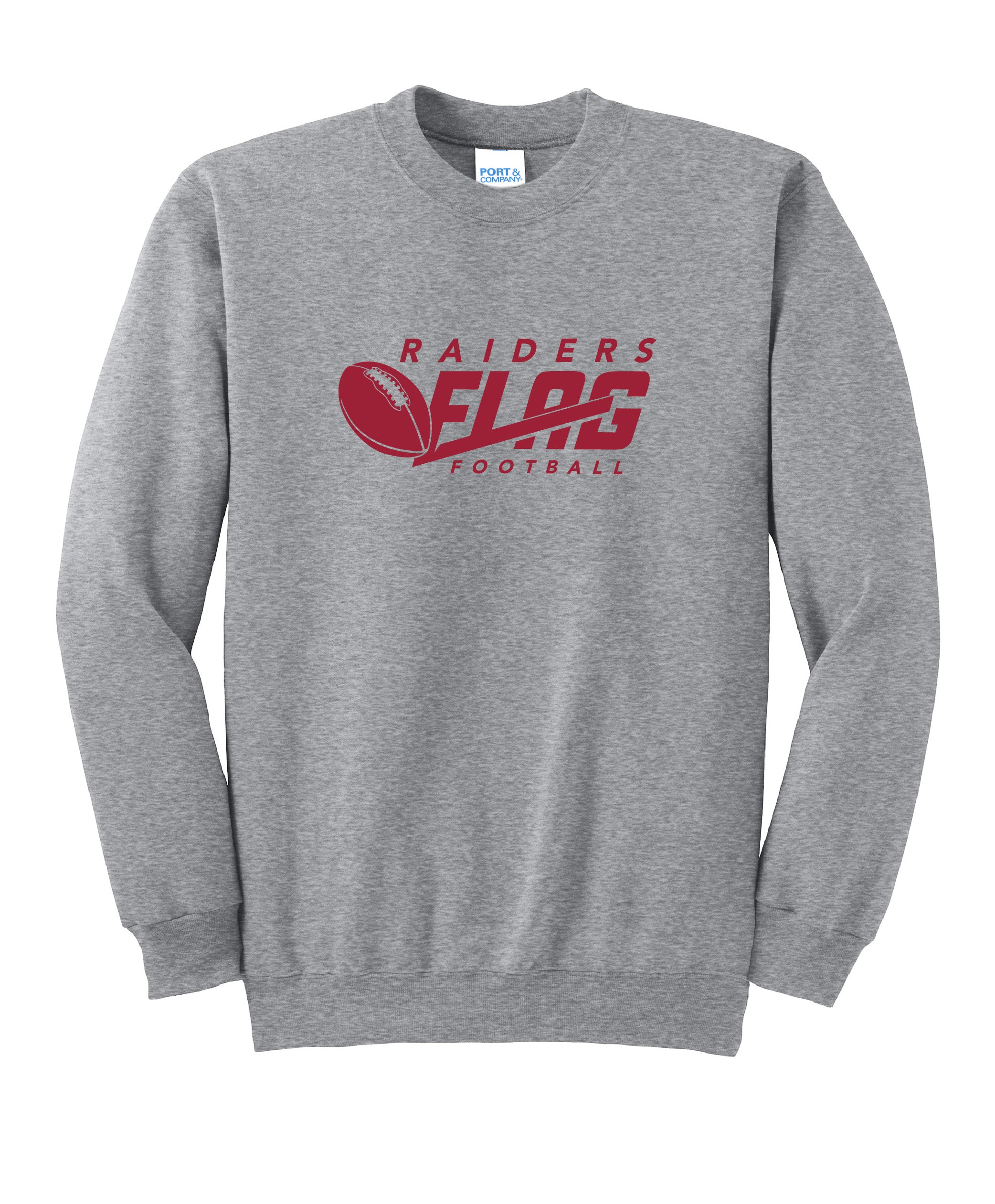ARIS Flag Football - Youth/Adult Unisex Fleece Crewneck Sweatshirt