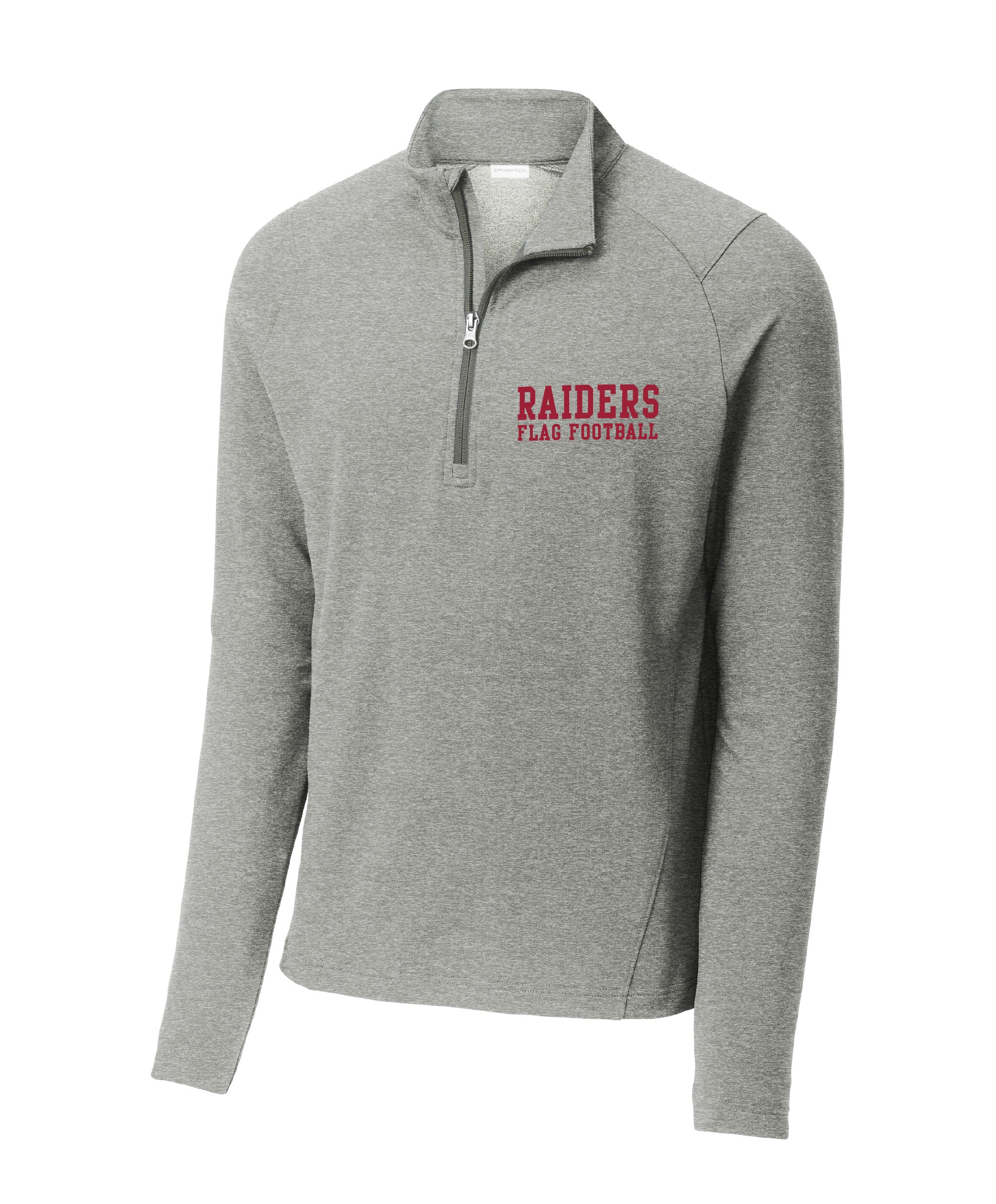 ARIS Flag Football - Embroidered Men's/Women's Sport-Wick® Fleece 1/4 Zip