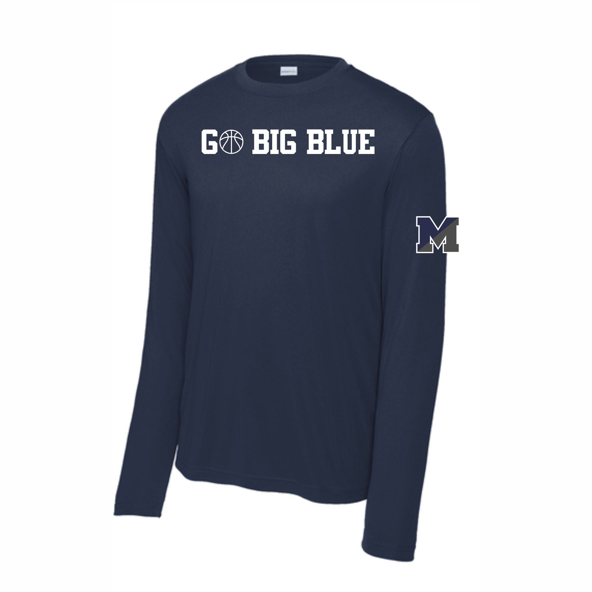 02. Squan Girls BBall - Dri-Fit Long Sleeve T-shirt