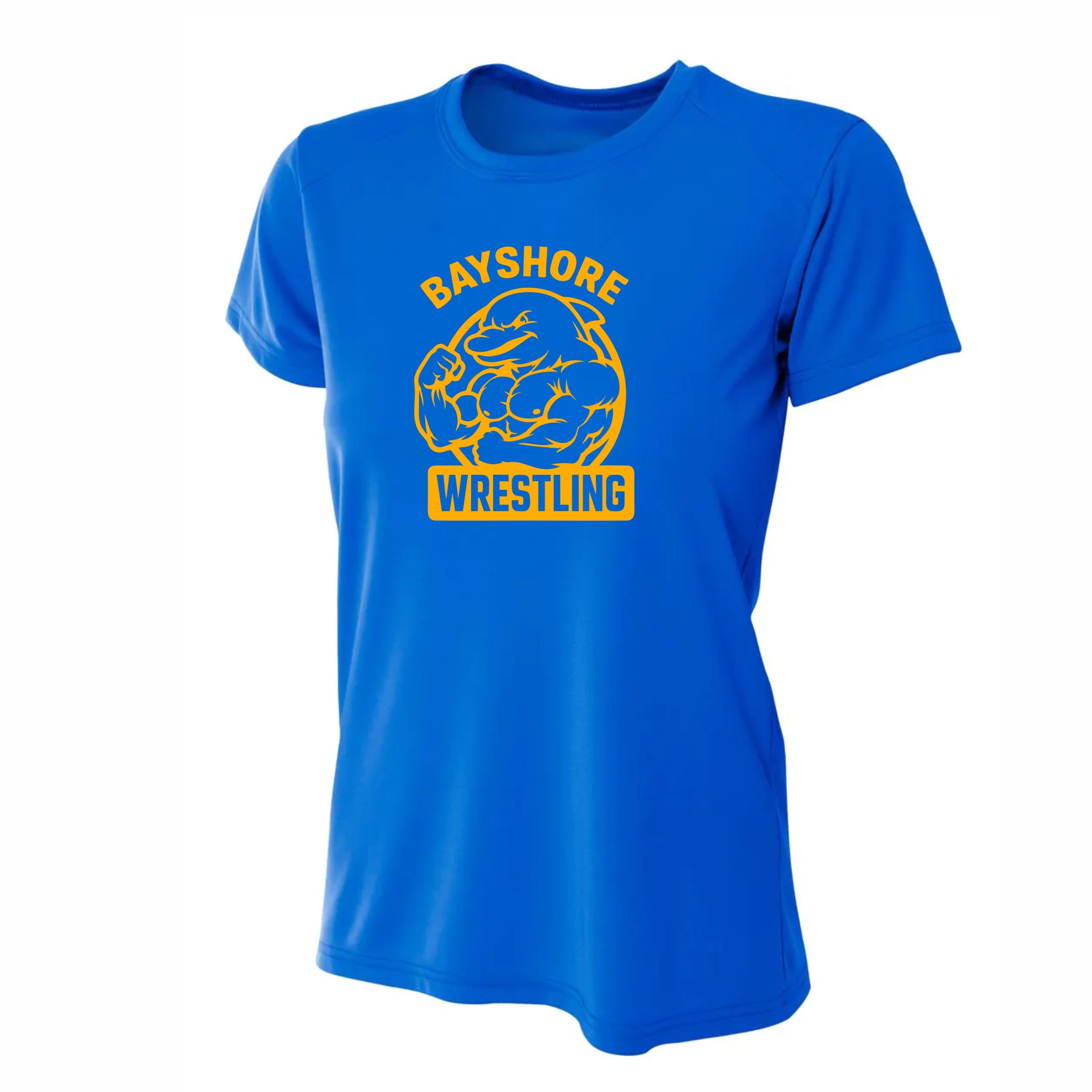 13. Bayshore Wrestling - Ladies Dri-Fit T-Shirt