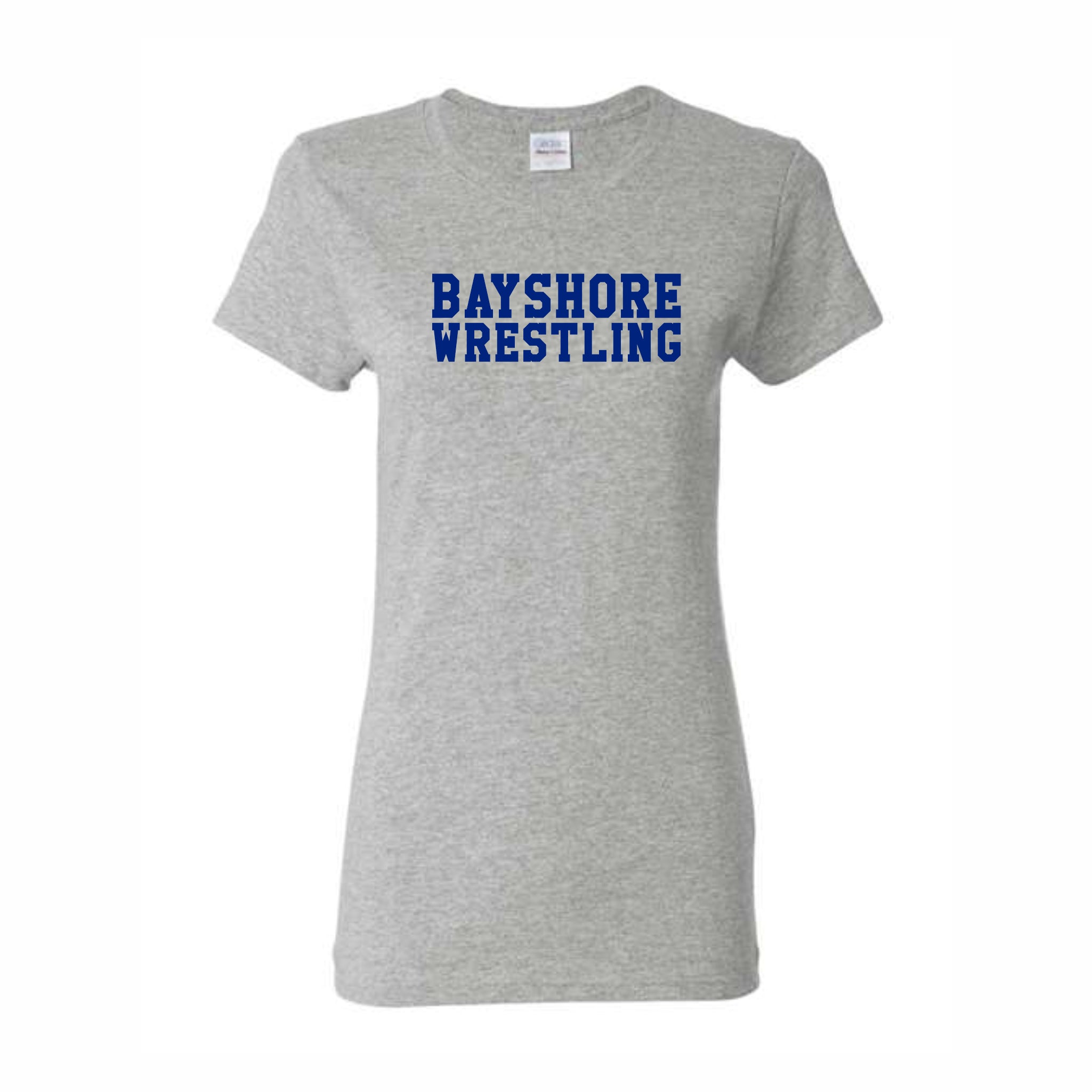 12. Bayshore Wrestling - Ladies Short Sleeve T-Shirt