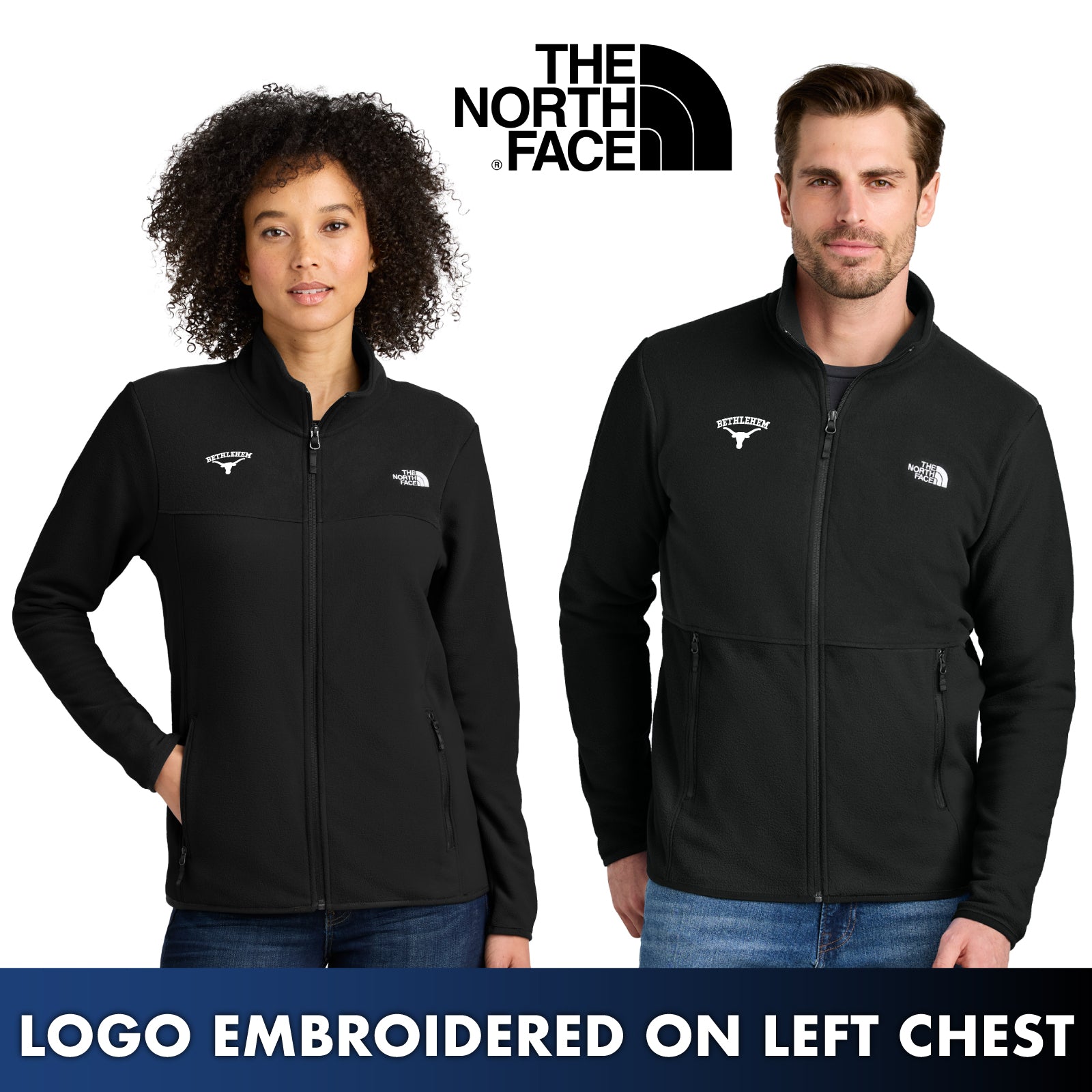 Bethlehem Twp. Staff - The North Face® Men's / Women's Glacier Full-Zip Fleece Jacket
