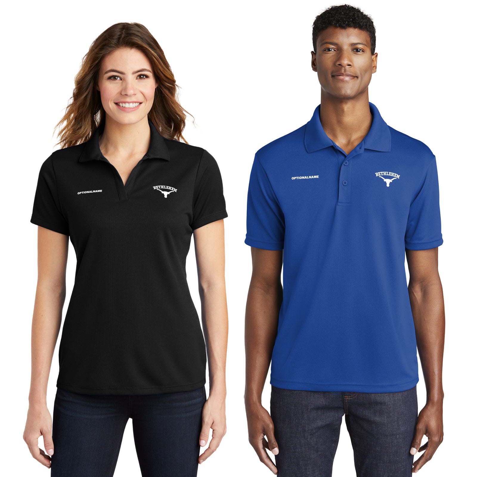 Bethlehem Twp. Staff - Men's / Women's PosiCharge® RacerMesh® Polo