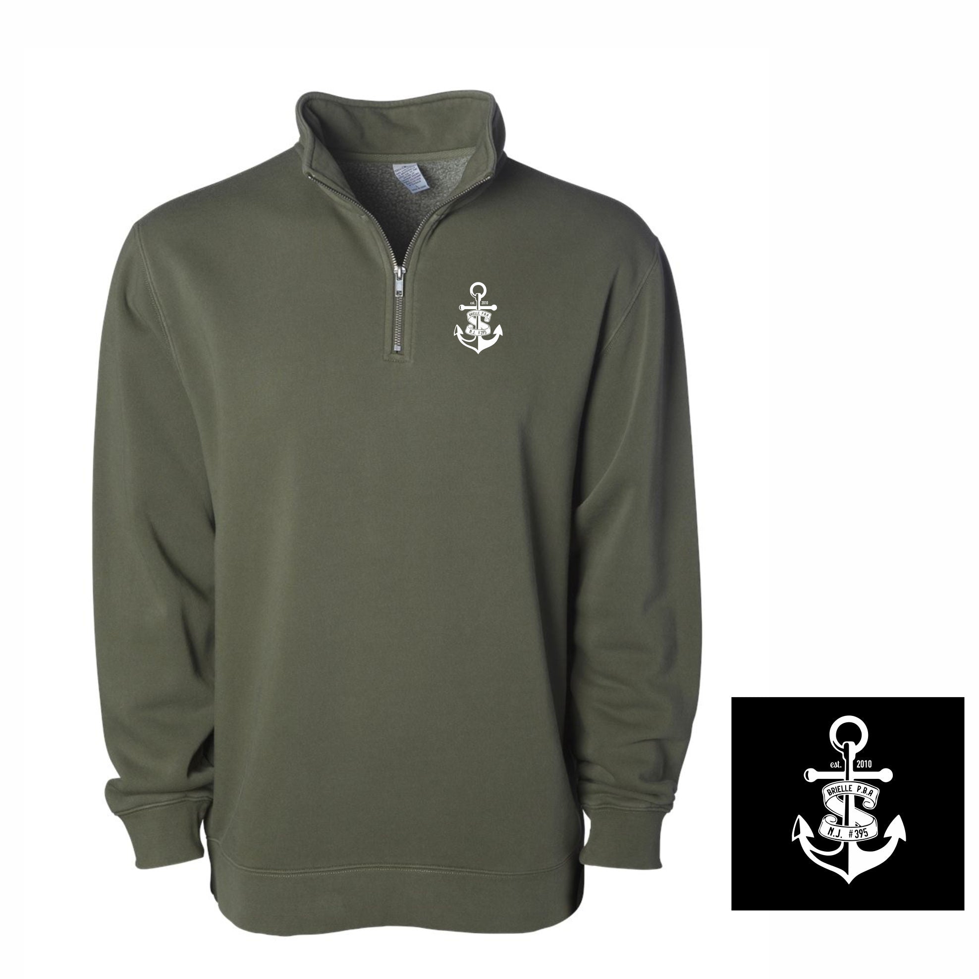 15. Brielle PBA - 1/4 Zip Sweatshirt