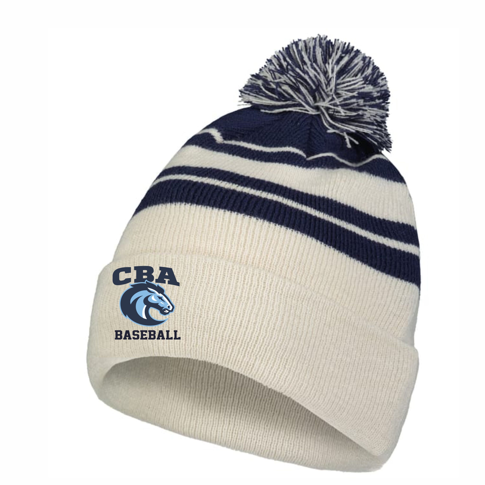 07. CBA Baseball - Pom Beanie