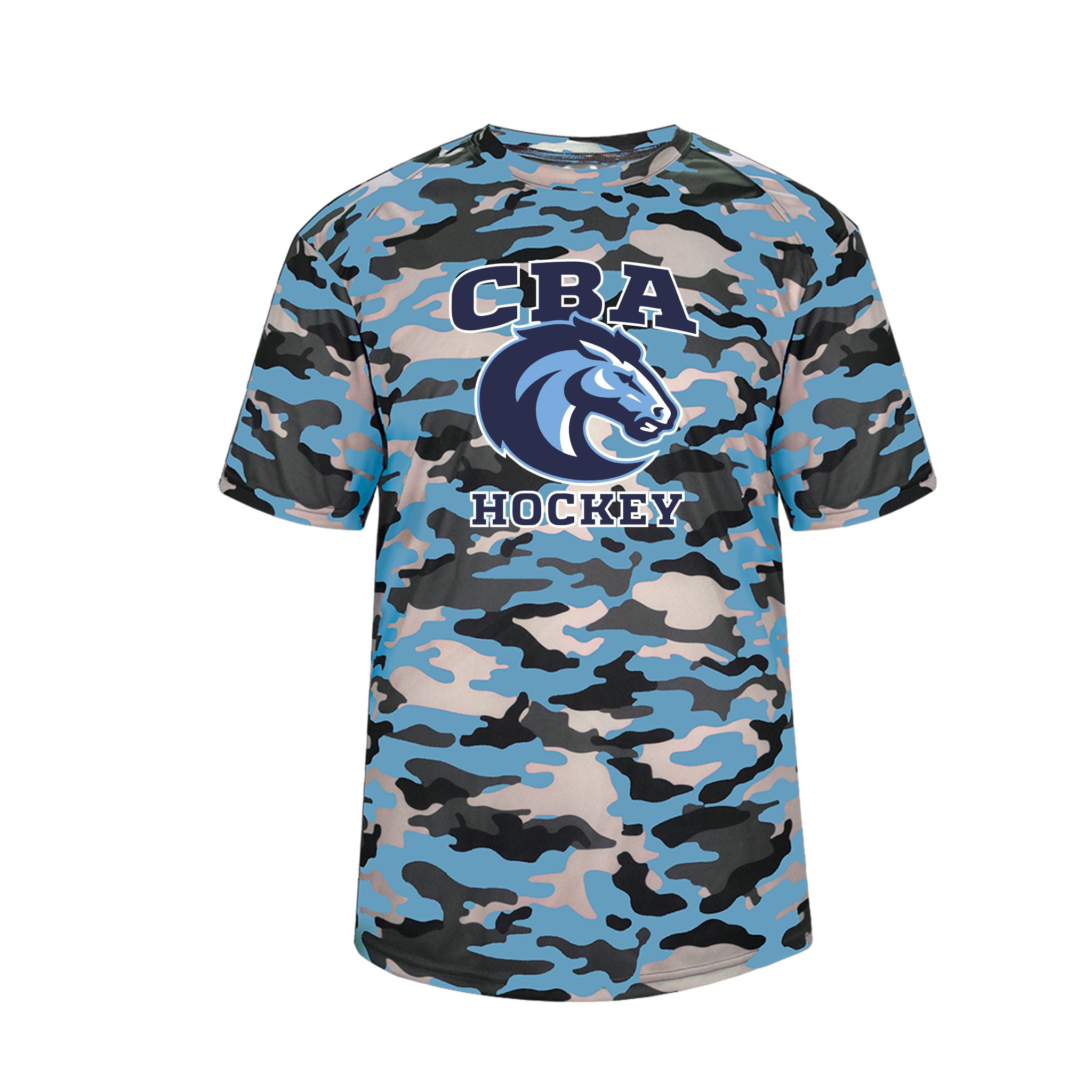 01. CBA Hockey - Camo Dri-Fit T