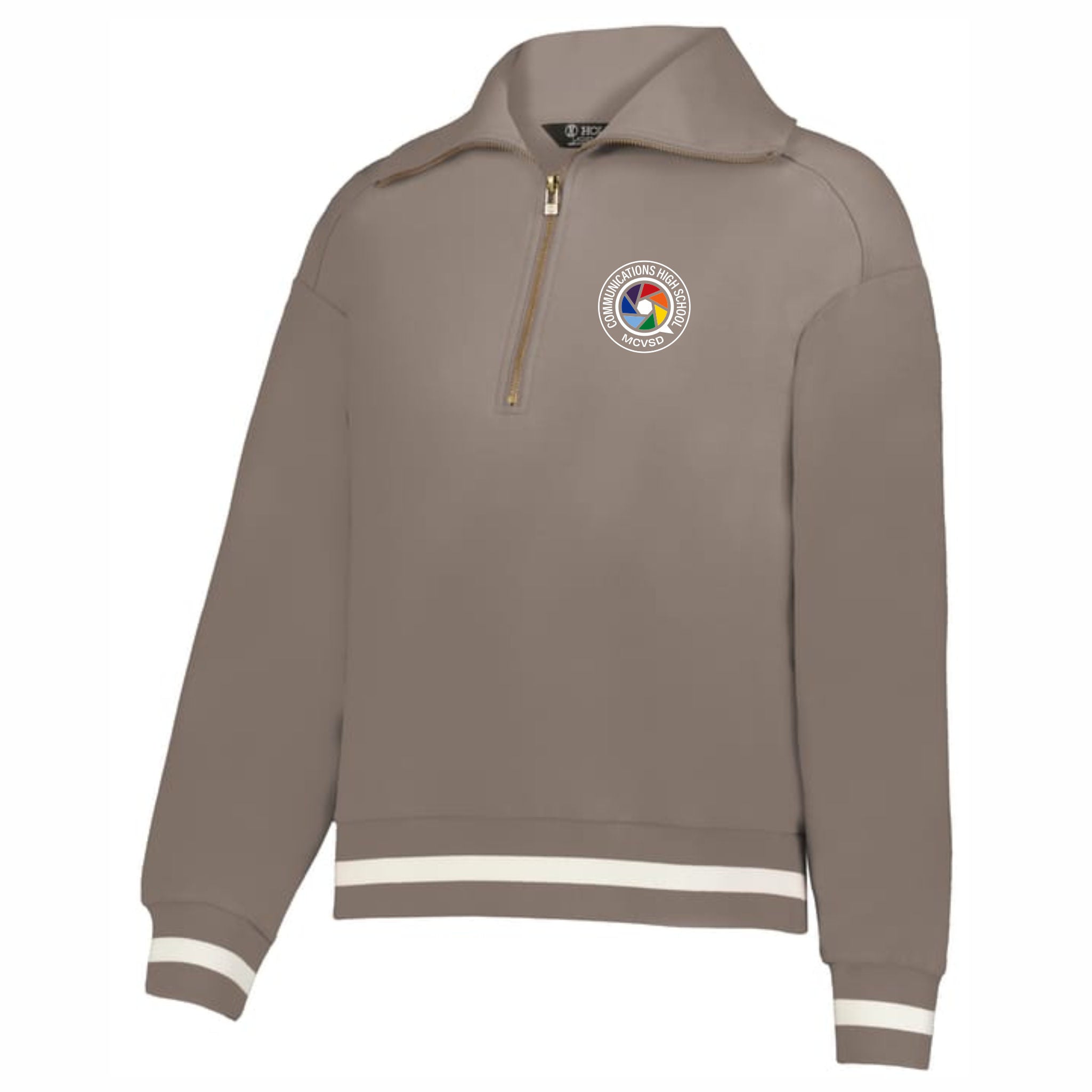 08. CHS - Ladies Heritage 1/4 Zip Sweatshirt