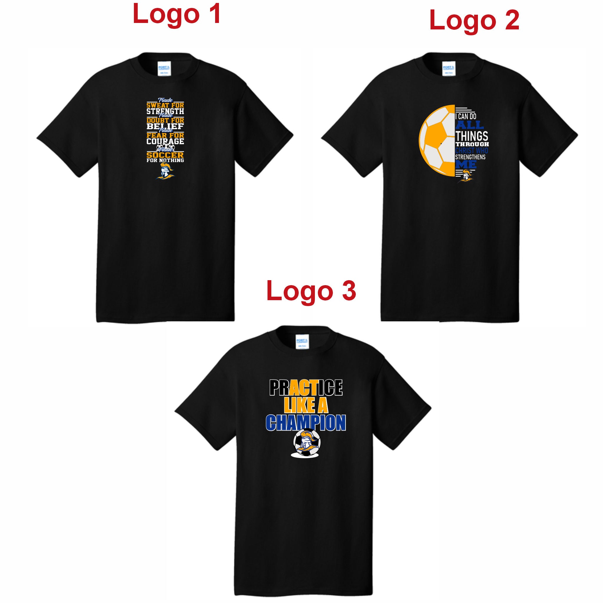 07. Calvary Soccer - Motivational T-Shirt