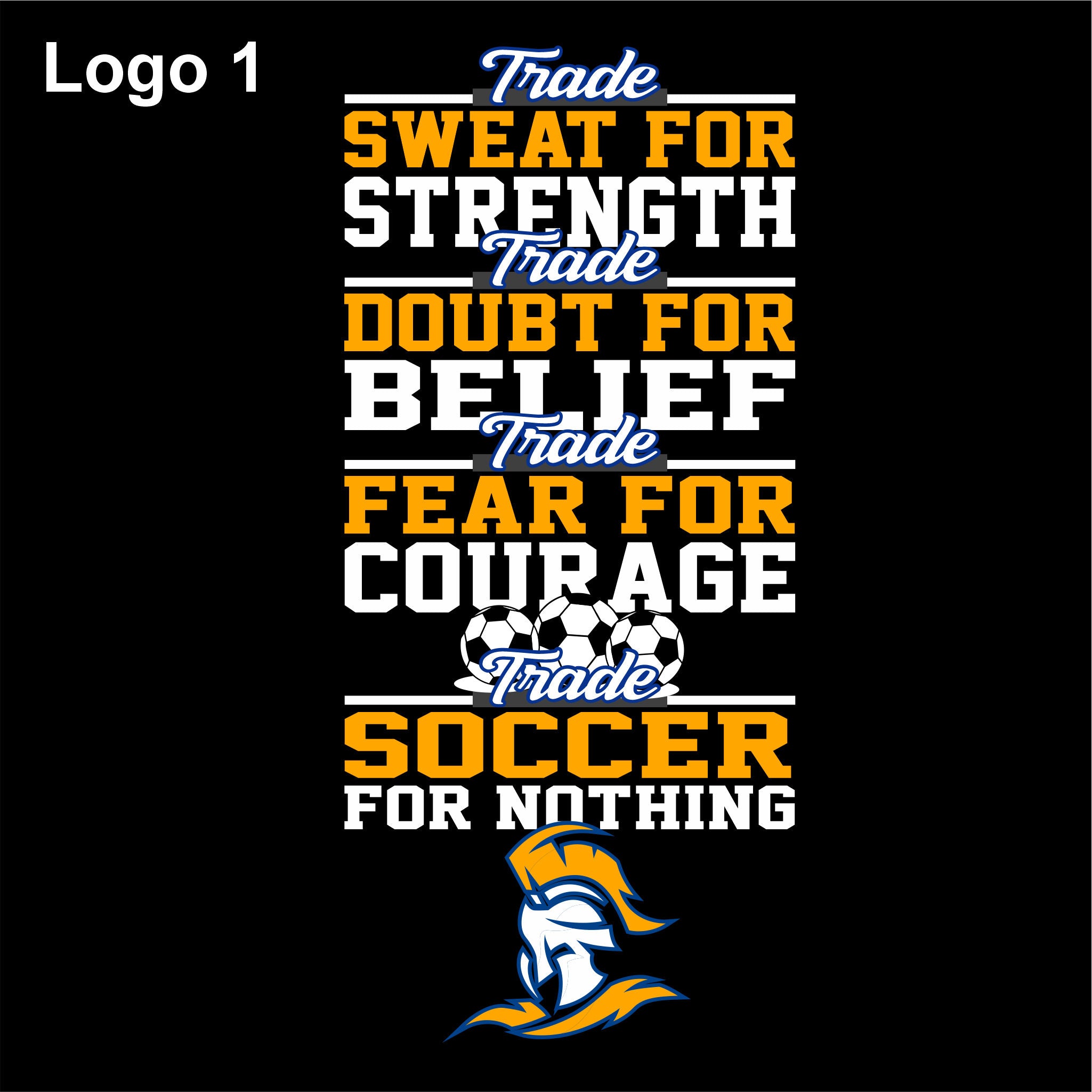 07. Calvary Soccer - Motivational T-Shirt