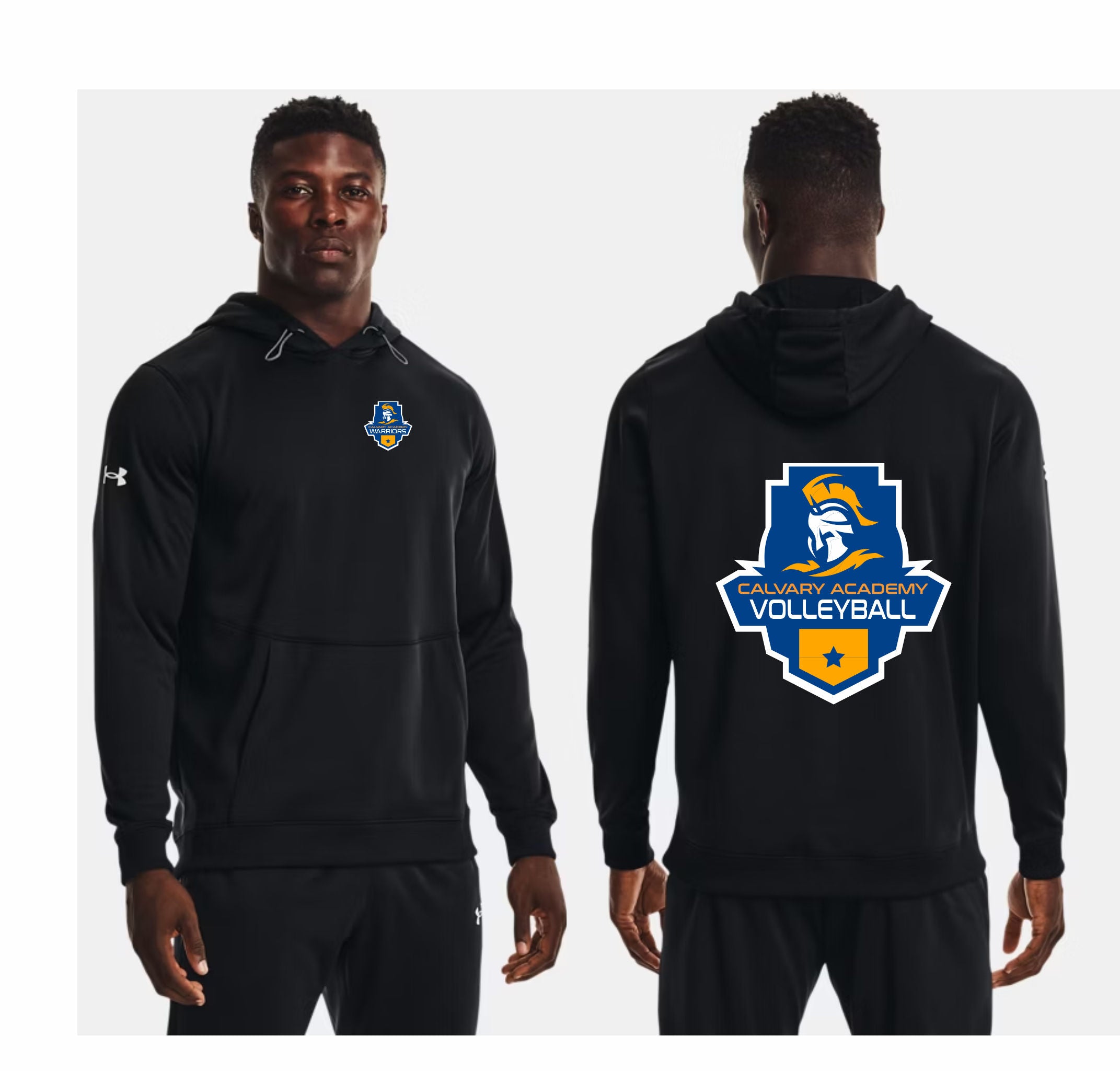 03. Calvary Volleyball - UA Storm Fleece Hoodie