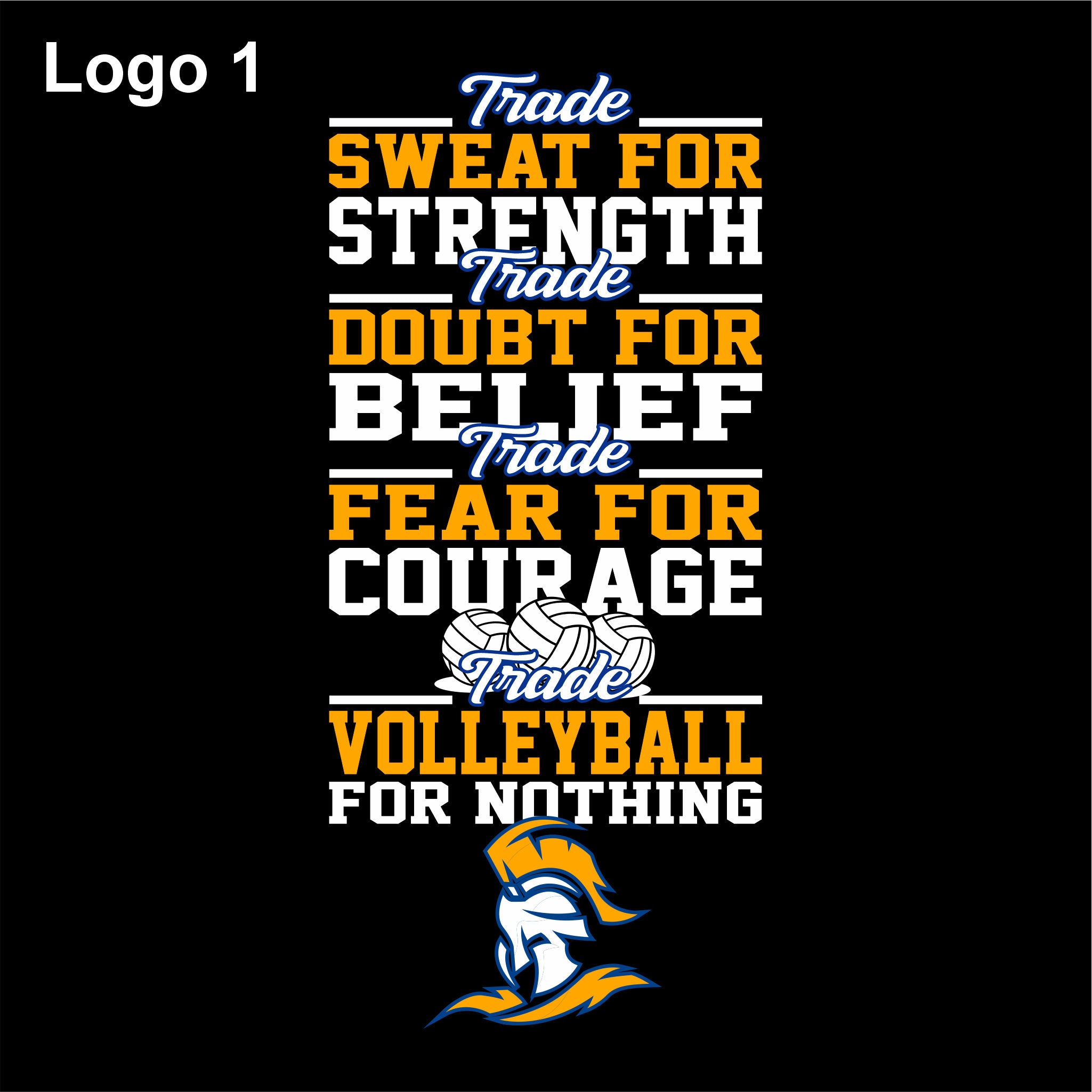 07. Calvary Volleyball - Motivational T-Shirt