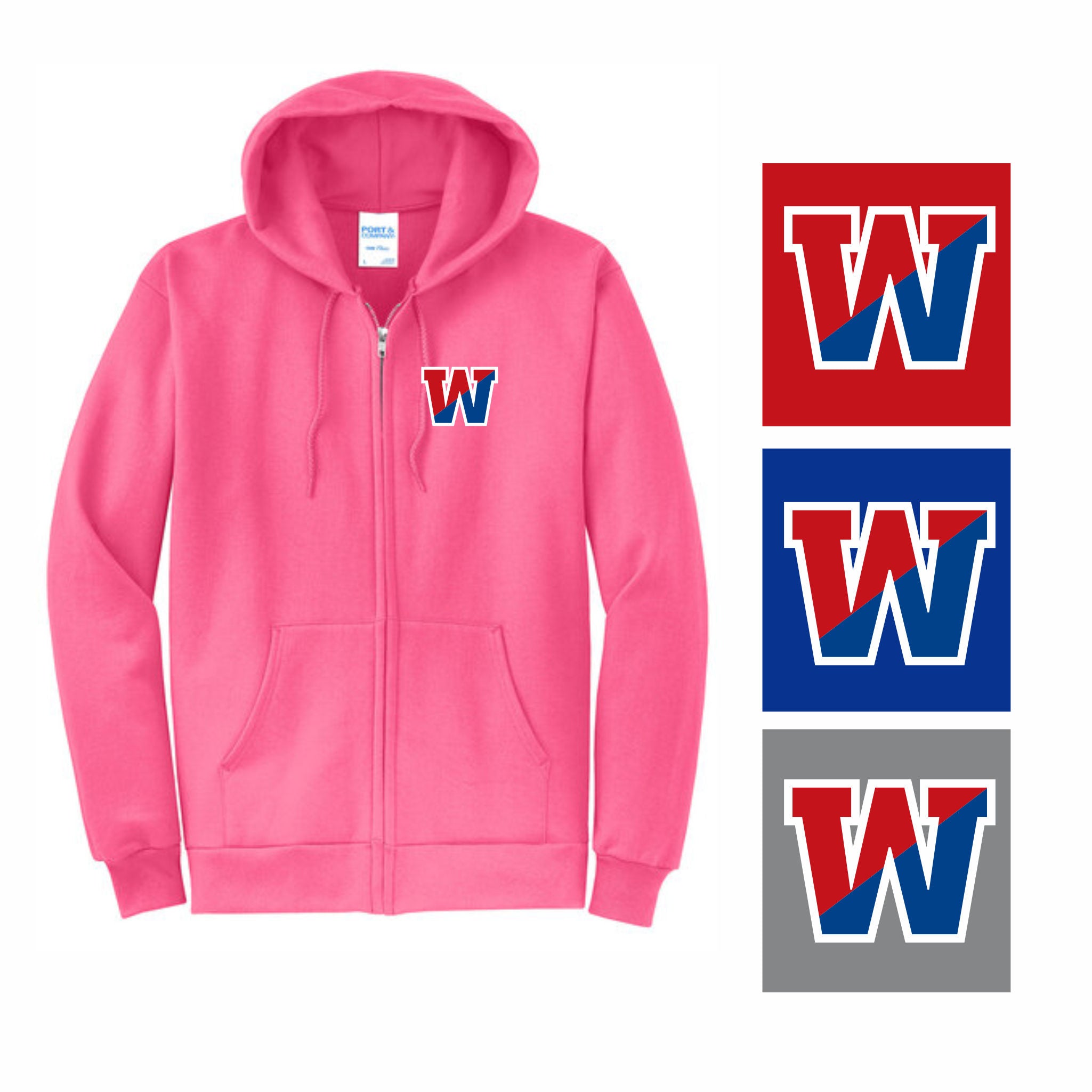 02. Central Elem. - Zip Up Hoodie