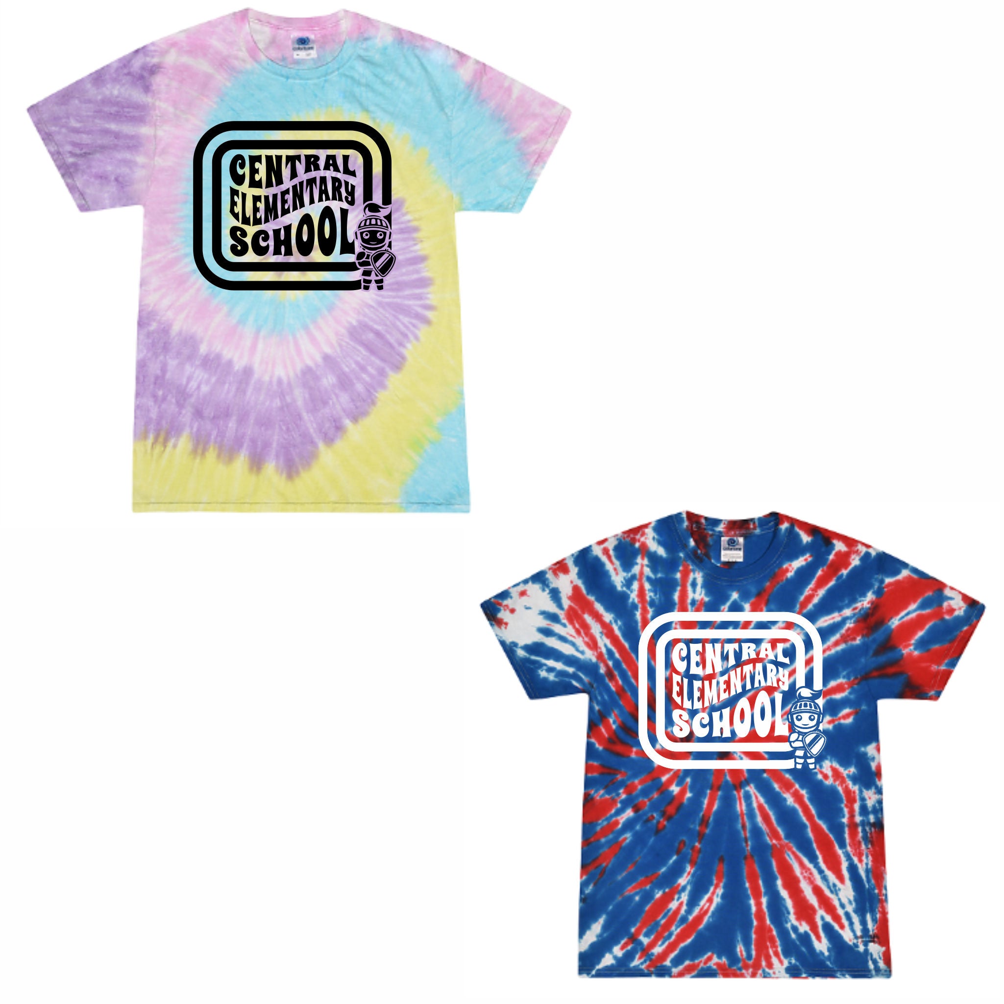 07. Central Elem. - Tie Dye T-Shirt