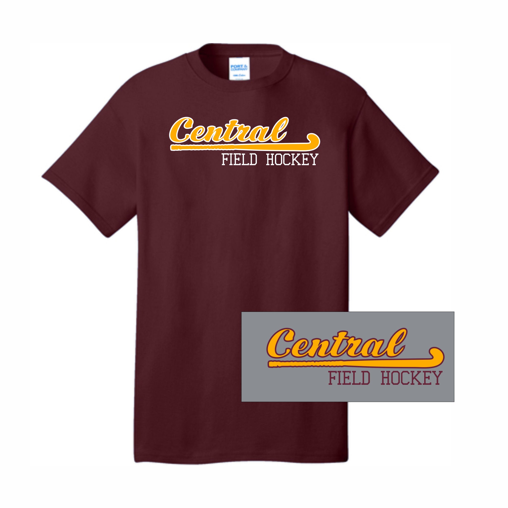 01. Central Middle FH - Short Sleeve T-Shirt