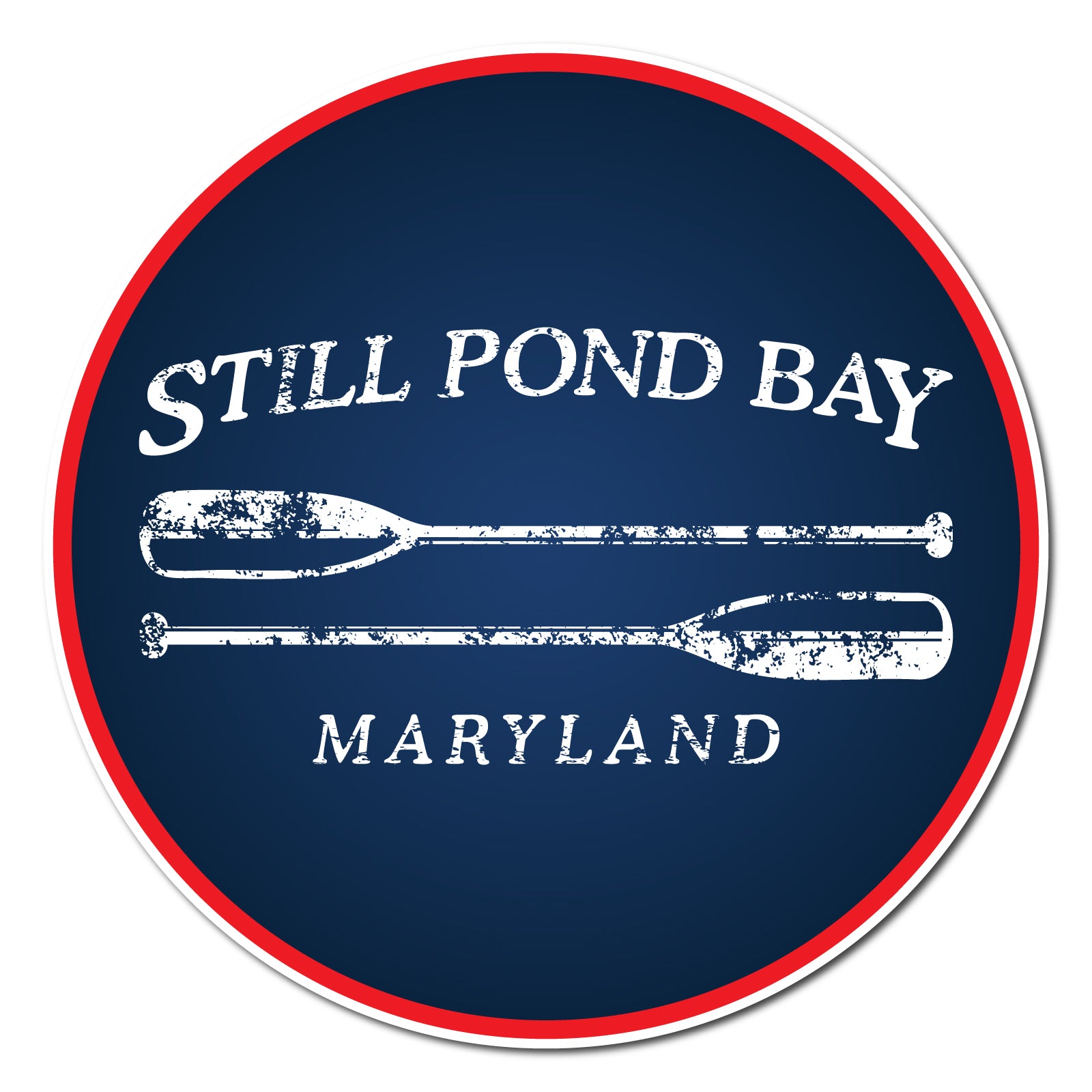 Churn Creek Outfitters - 'STILL POND BAY' Car Magnet