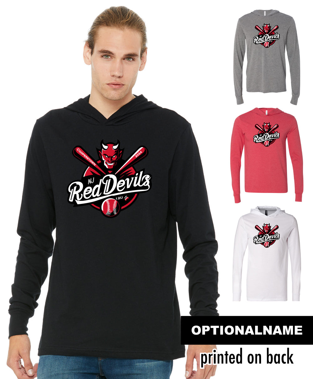 Cooperstown Baseball - Lightweight Hooded Sweatshirt