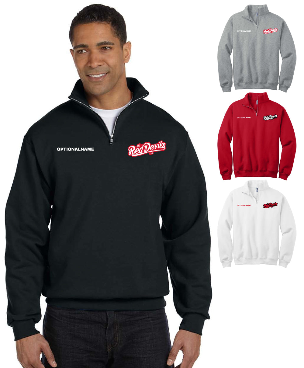 Cooperstown Baseball - Adult Fleece Quarter-Zip