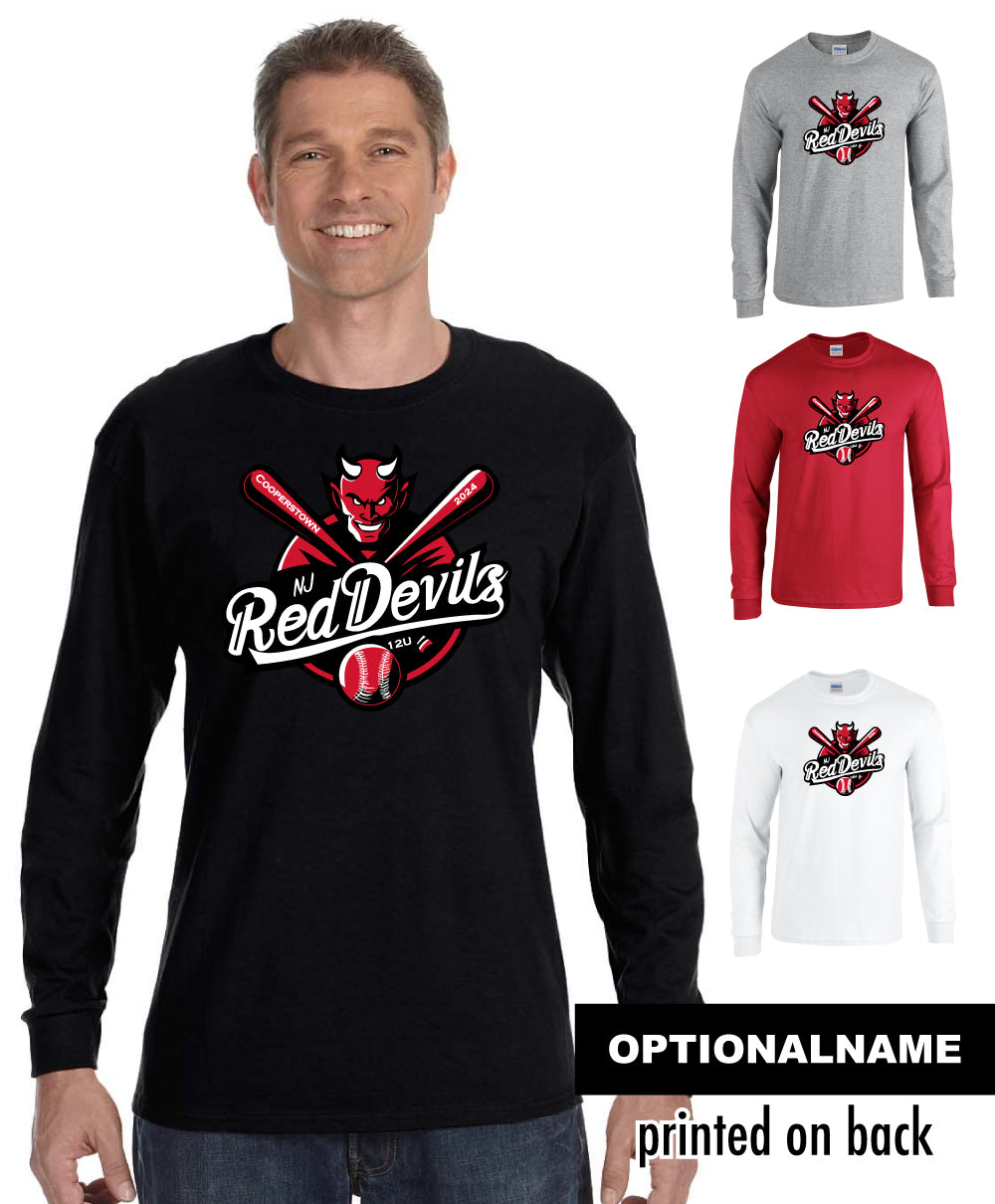 Cooperstown Baseball - Cotton Long-Sleeve Tee