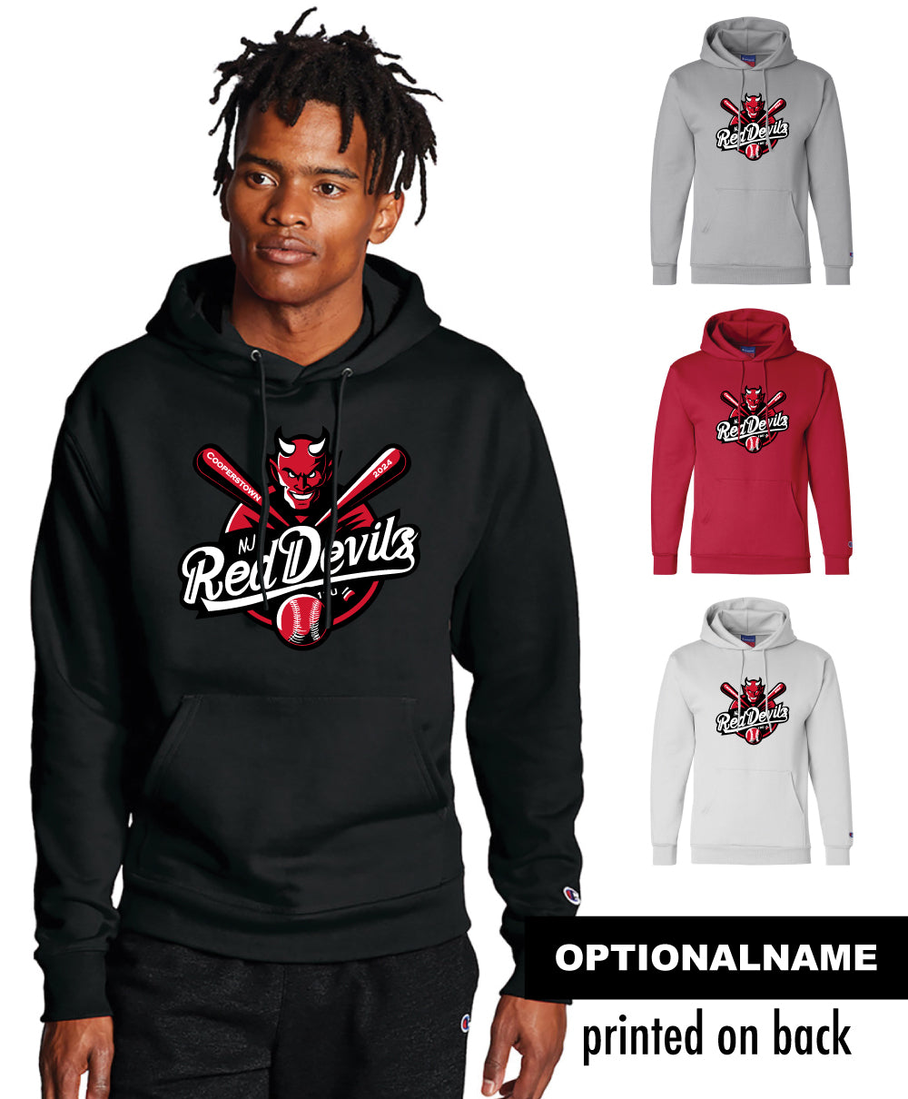 Cooperstown Baseball - Champion Hooded Sweatshirt