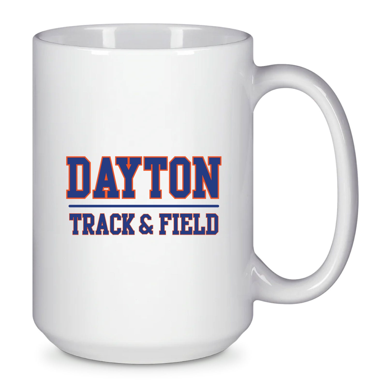 Jonathan Dayton H.S. Track & Field - 15oz. Ceramic Coffee Mug