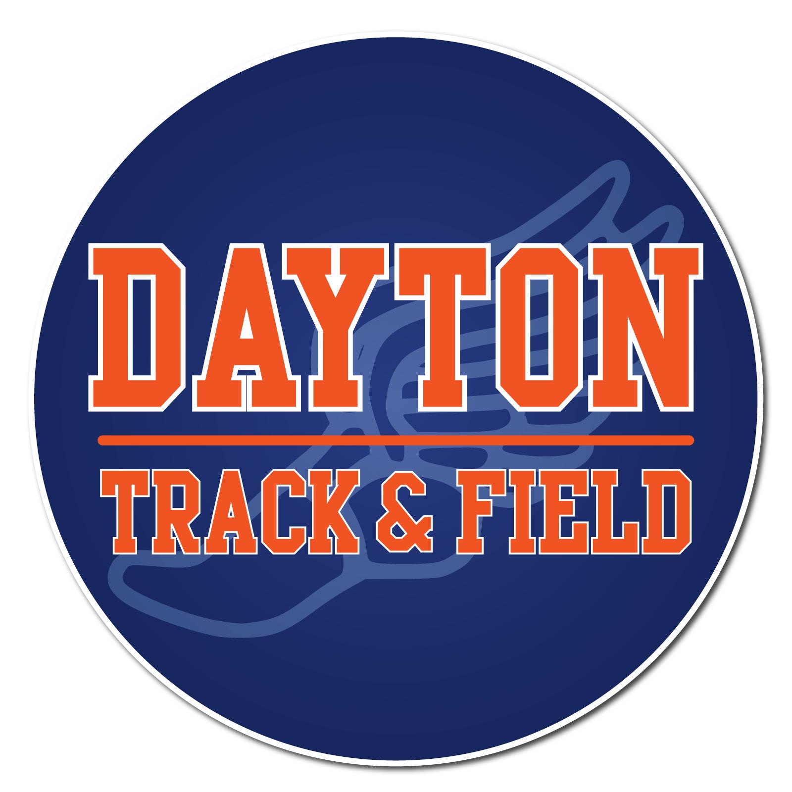 Jonathan Dayton H.S. Track & Field - Car Magnet