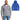 Jonathan Dayton H.S. Track & Field - Adult Unisex Full-Zip Hooded Sweatshirt