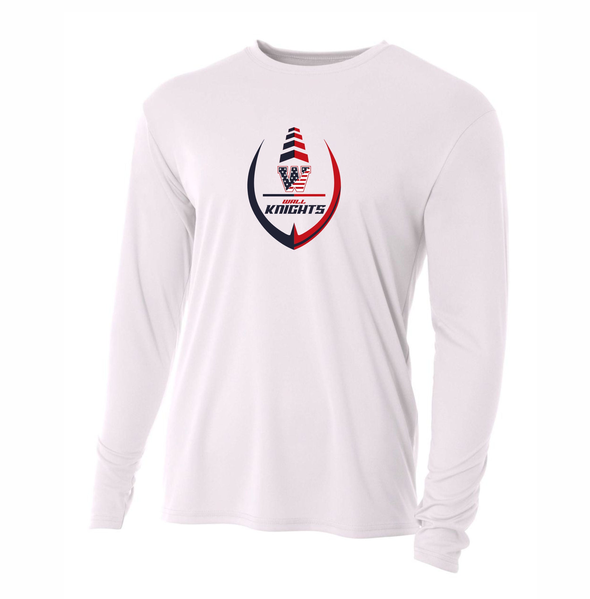 Wall Football Long Sleeve Dri-Fit T-Shirt