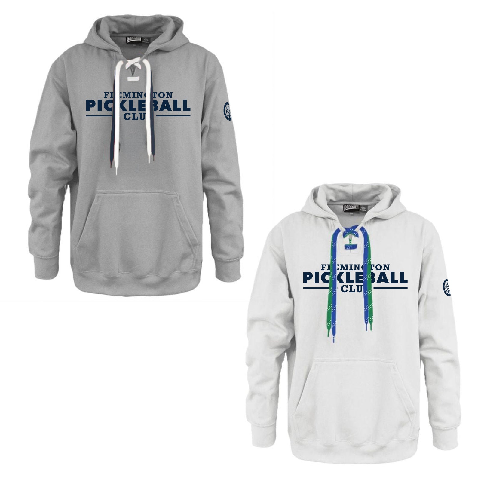Flemington Pickleball Club - Adult Faceoff Hooded Sweatshirt