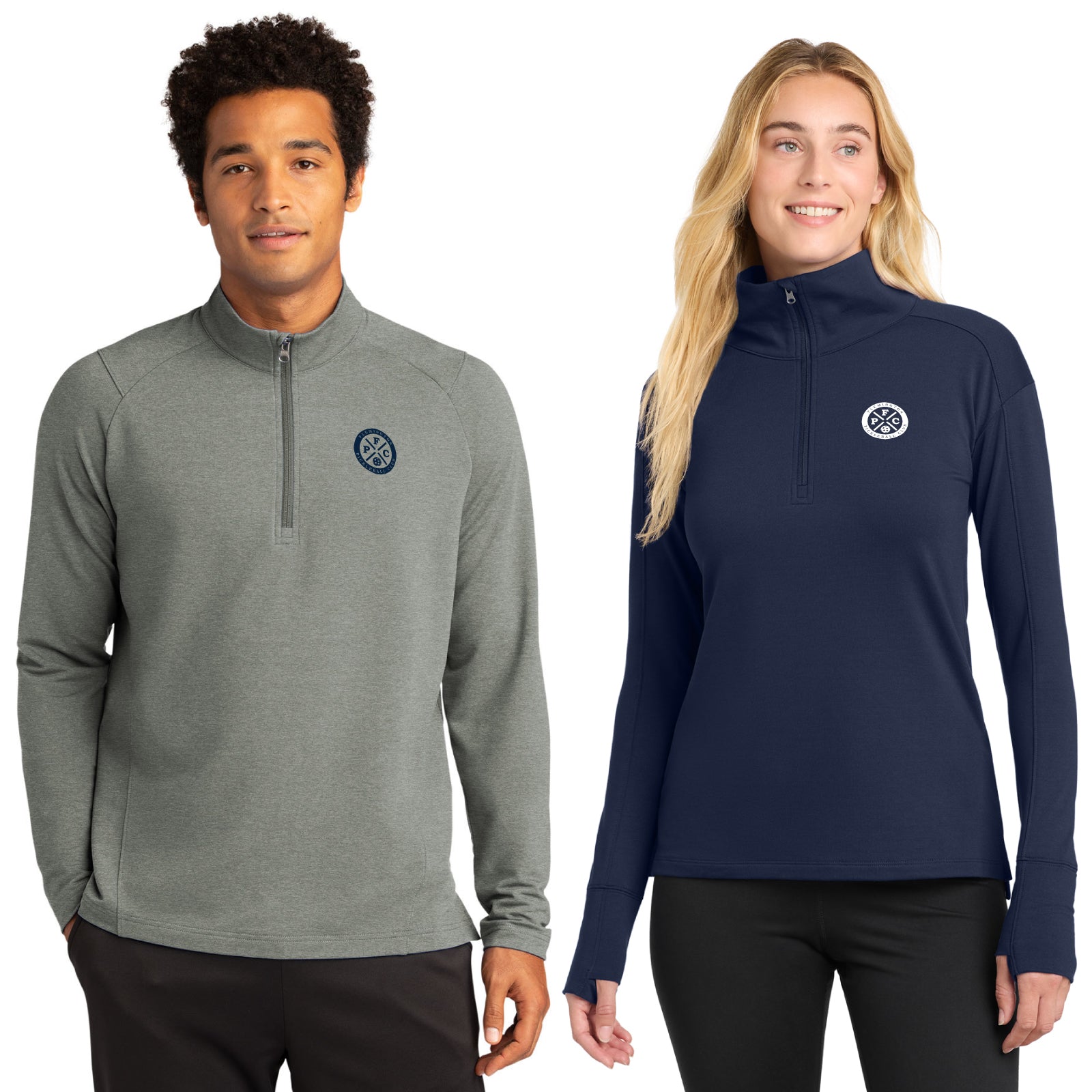 Flemington Pickleball Club - Sport-Tek® Embroidered Men's / Women's Sport-Wick® Fleece 1/4-Zip