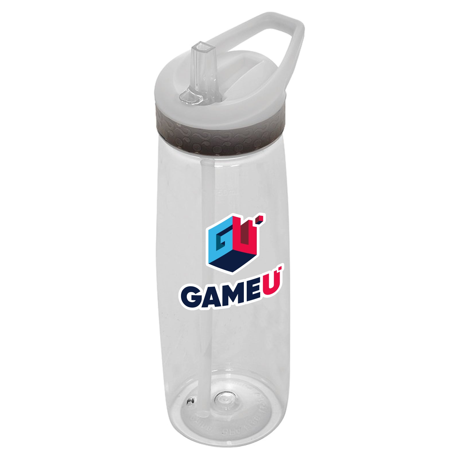 GameU Staff - 28oz Water Bottle with Flip Up Straw