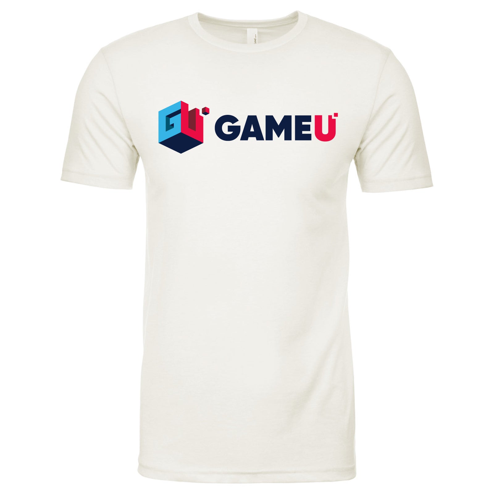 GameU Staff - Horizontal Original Logo White Short Sleeve Tee