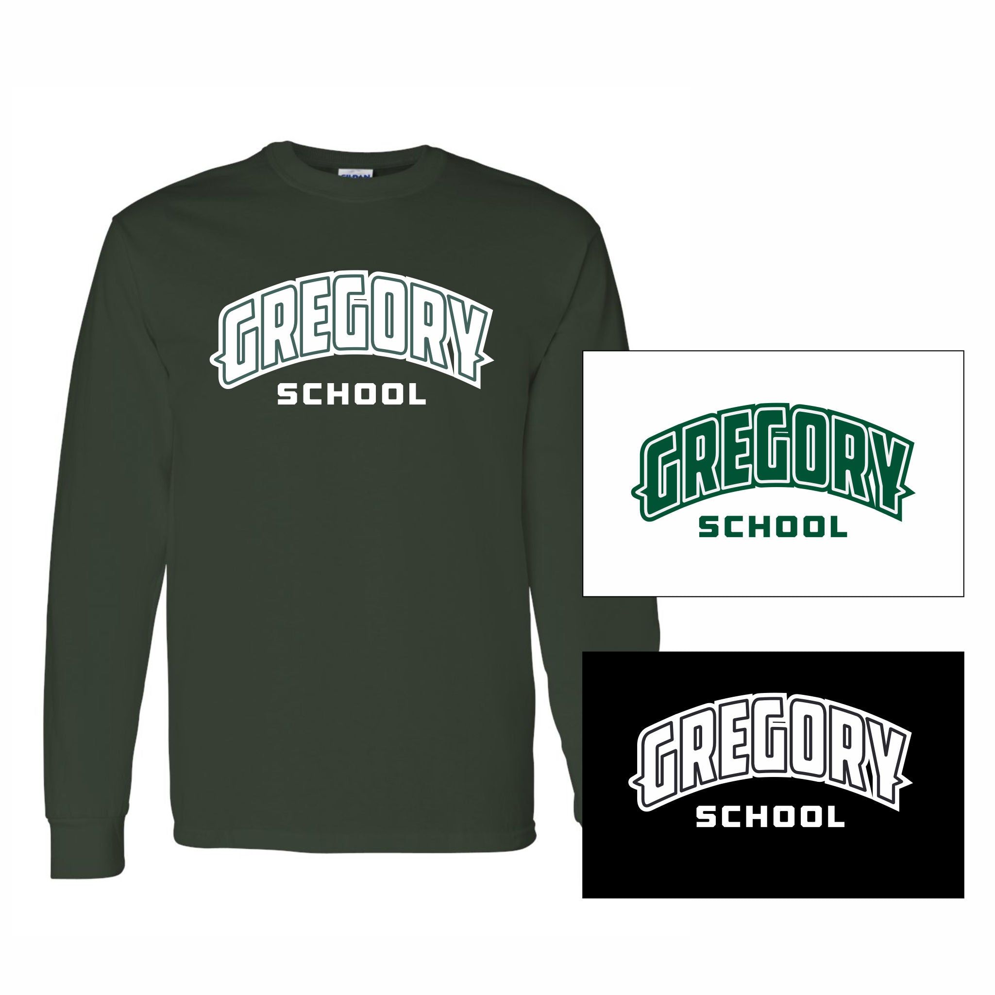 02. Gregory School - Long Sleeve T-Shirt
