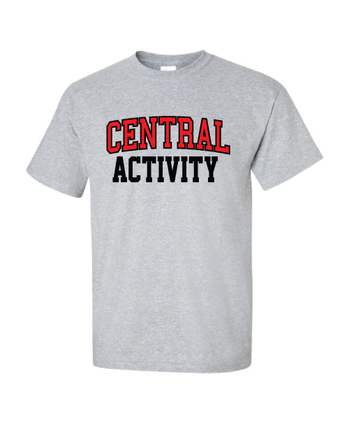 Hunterdon Central H.S. Sport Grey Adult Ultra-Cotton Short Sleeve Tee