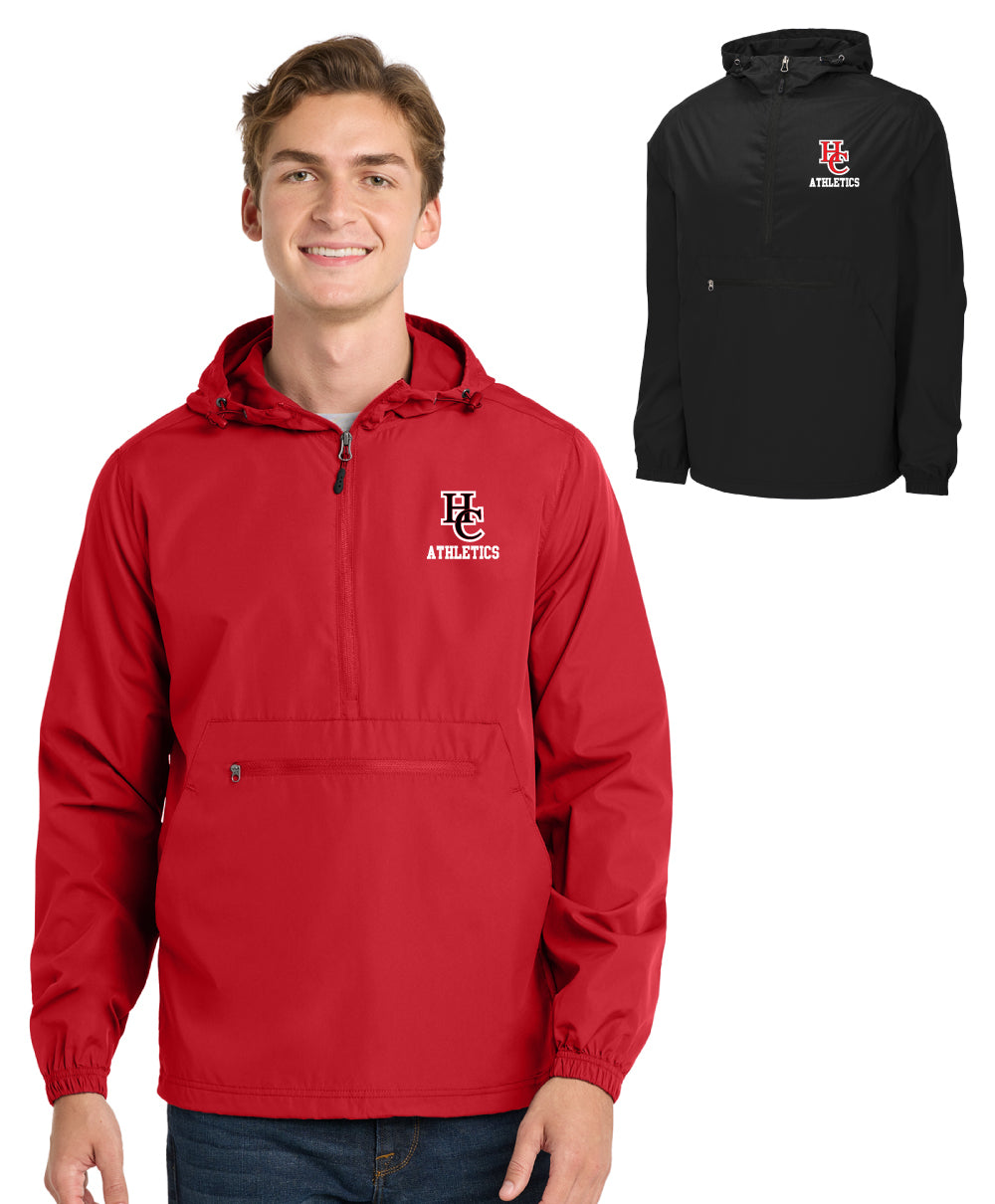 Hunterdon Central H.S. Athletics - Embroidered Sport-Tek® Adult Unisex Packable Anorak Jacket