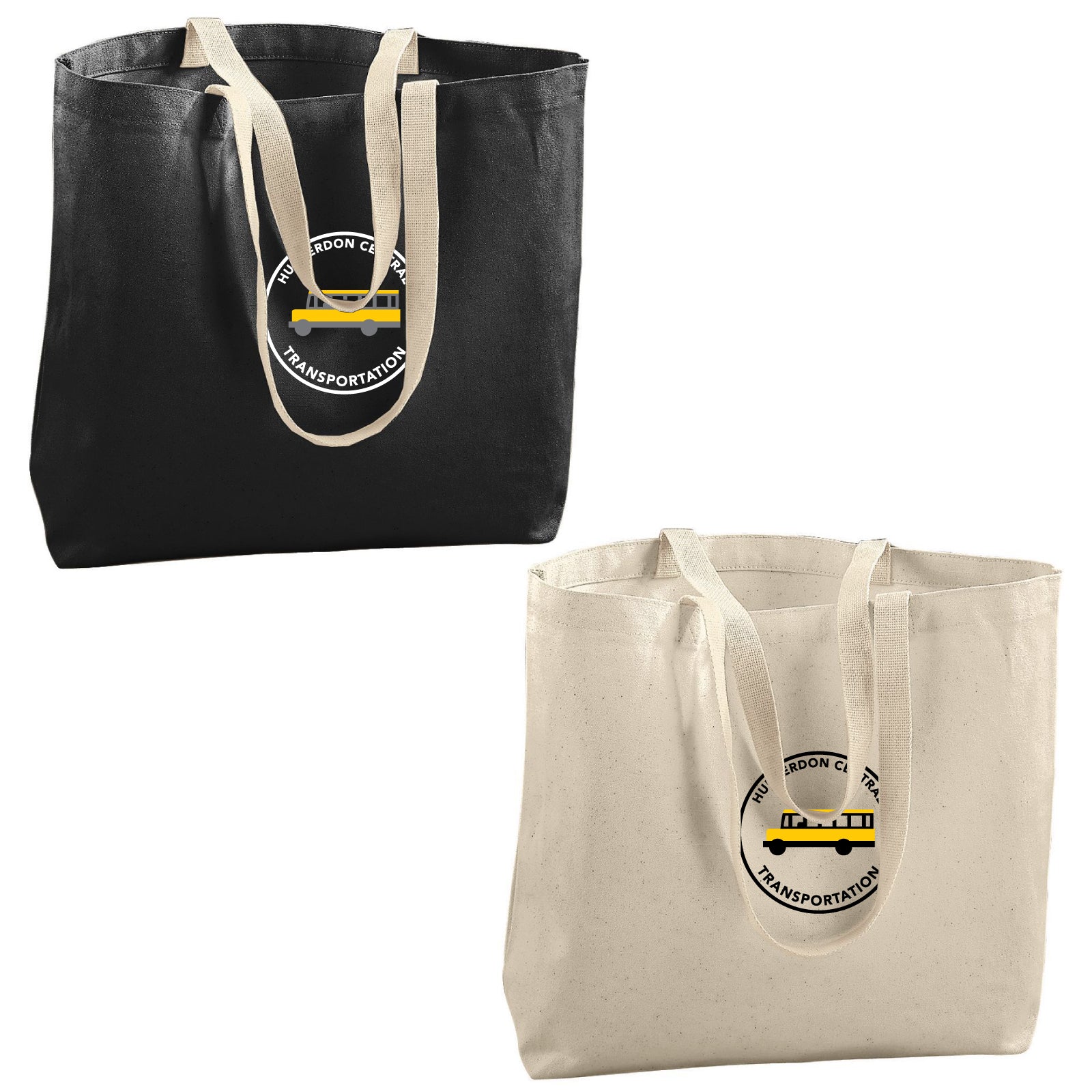HC Transportation - Embroidered Jumbo Tote Bag