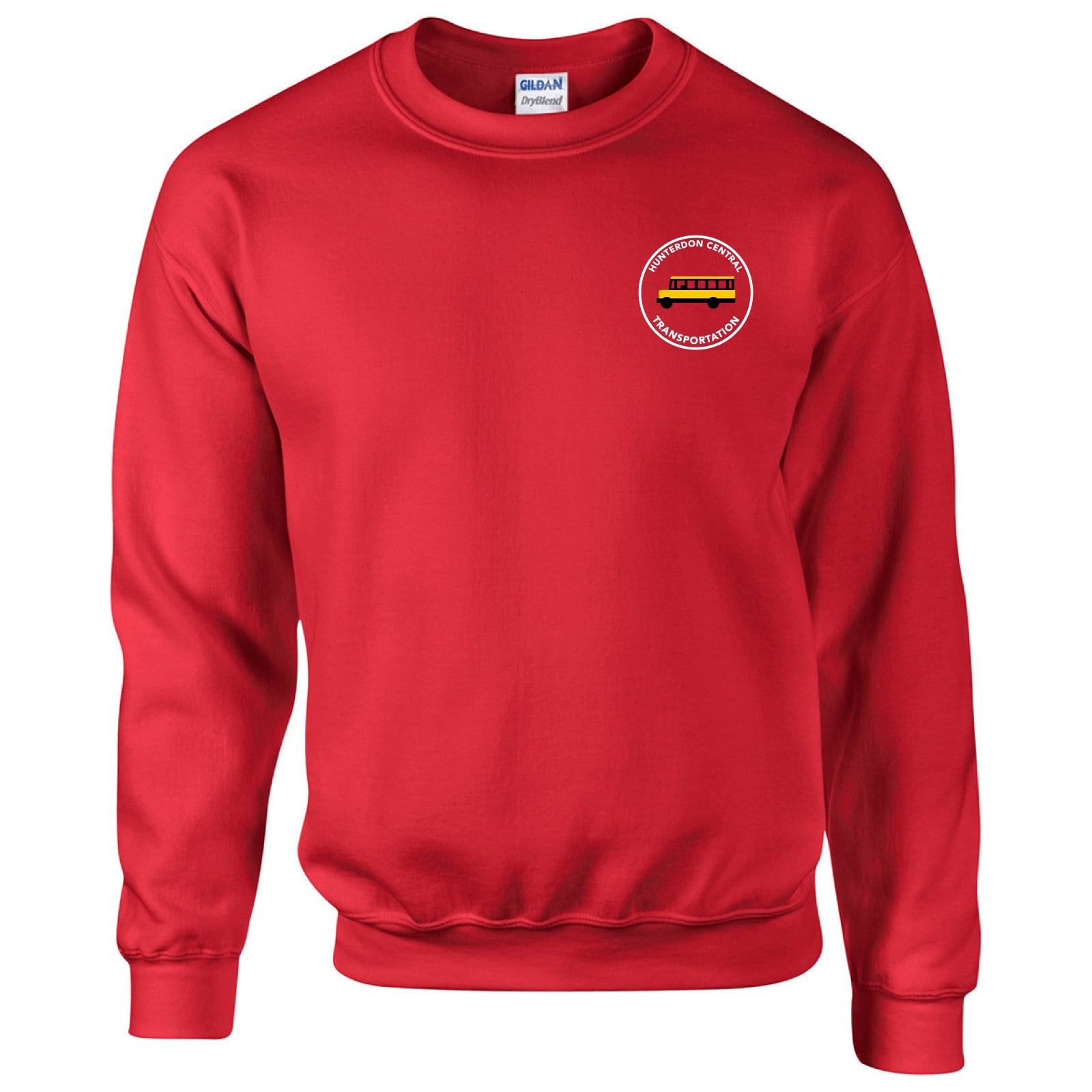 HC Transportation - Embroidered Adult Unisex DryBlend Fleece Crewneck Sweatshirt