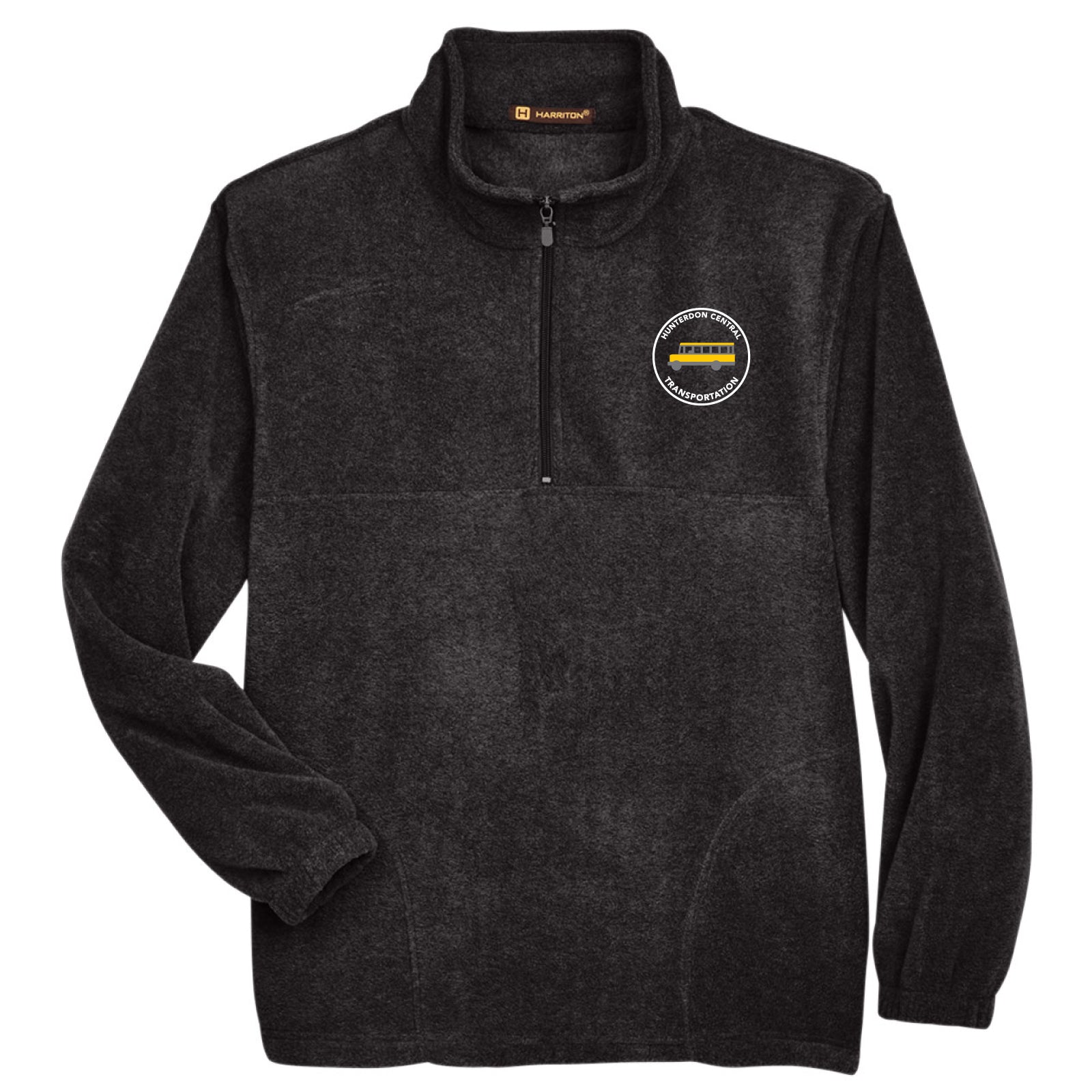 HC Transportation - Embroidered Adult Unisex Quarter-Zip Fleece Pullover