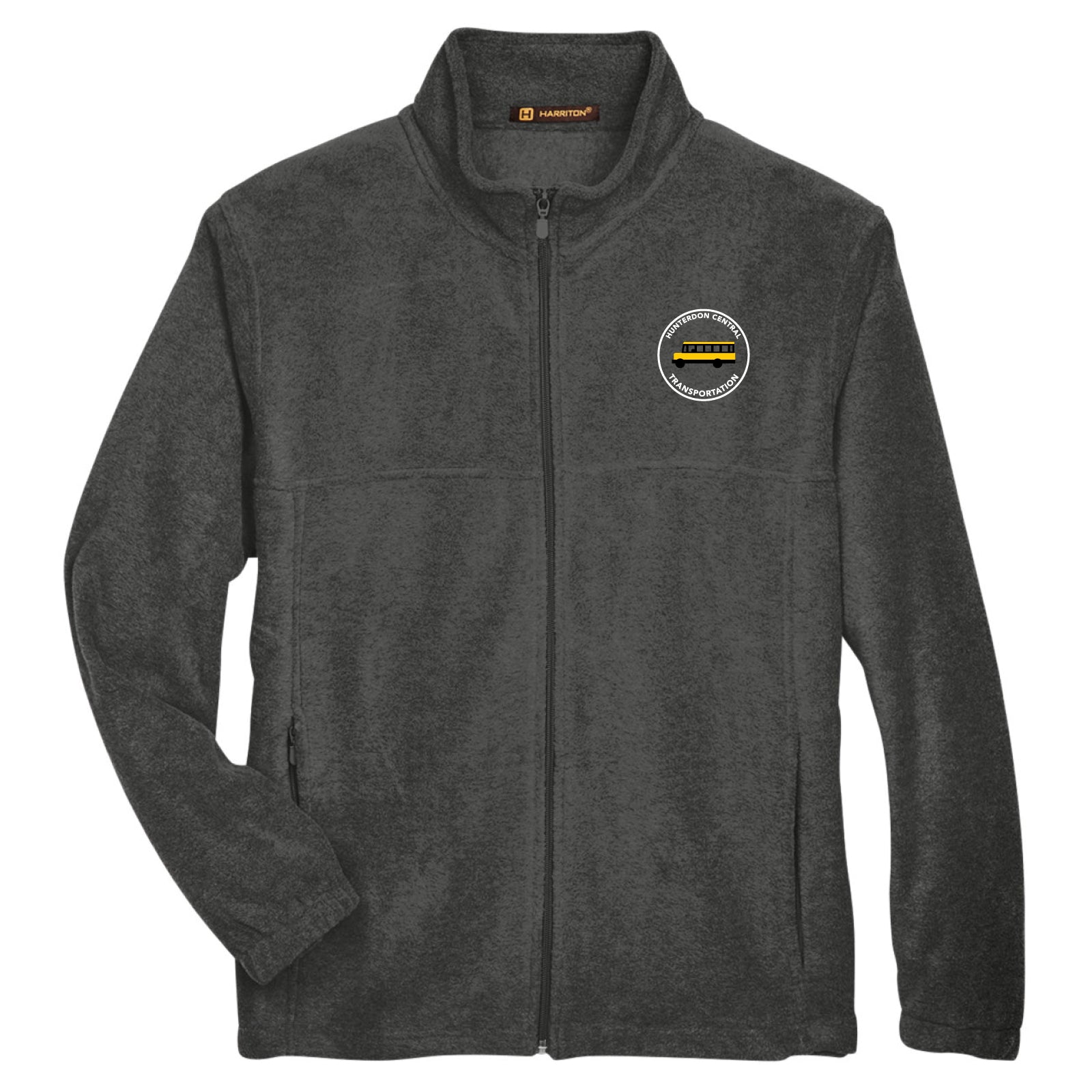 HC Transportation - Embroidered Women's / Men's Full-Zip Fleece Sweatshirt
