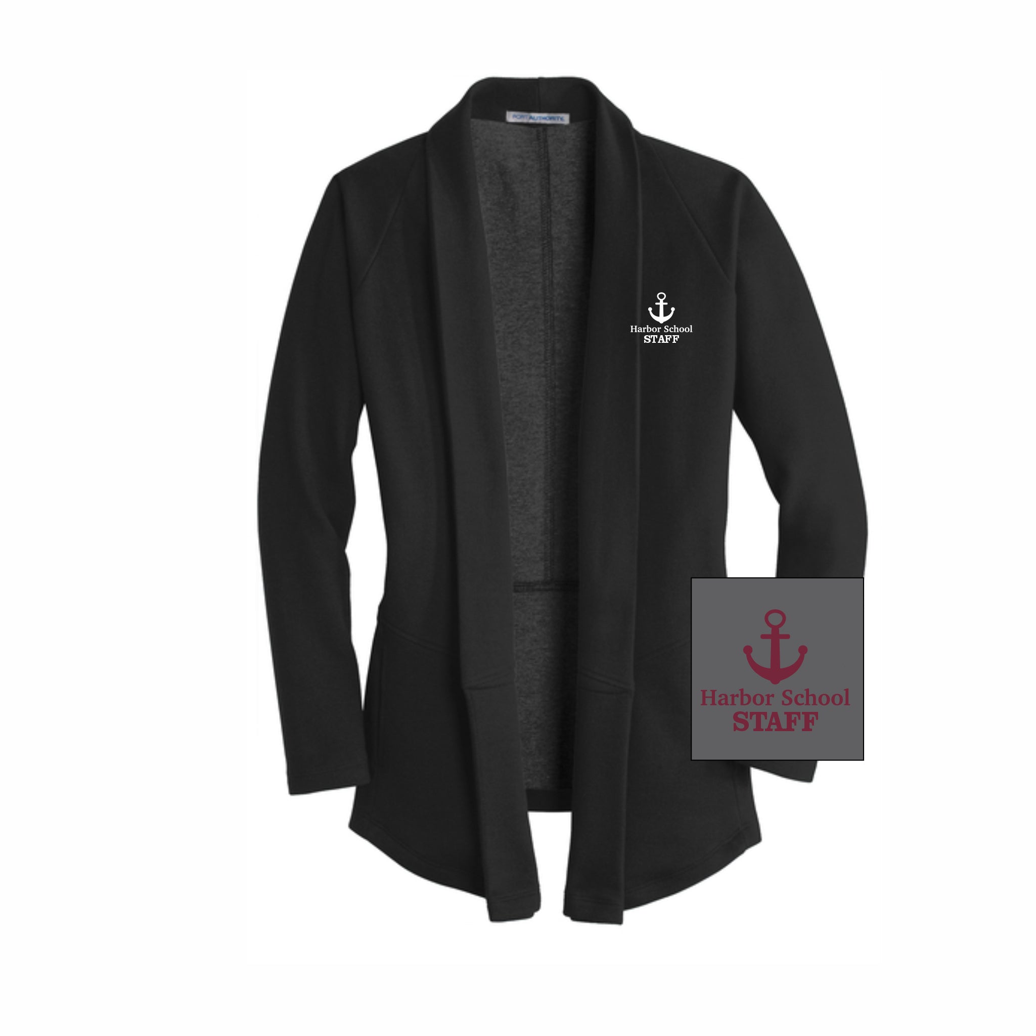 18. Harbor School Staff - Ladies Cardigan