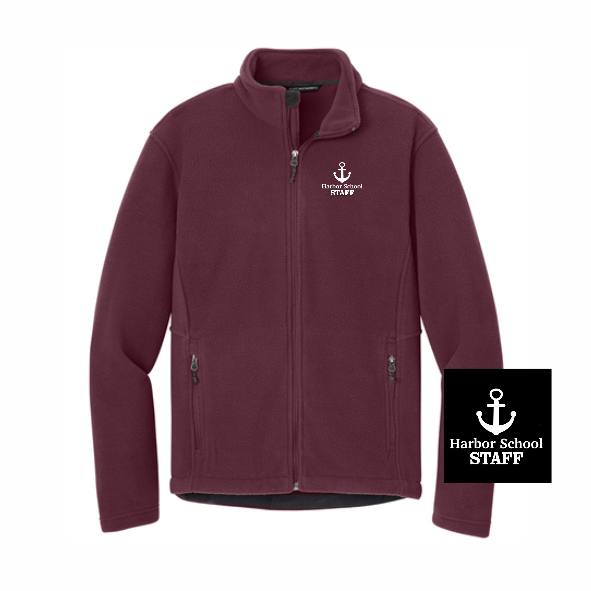 08. Harbor School Staff - Fleece Jacket
