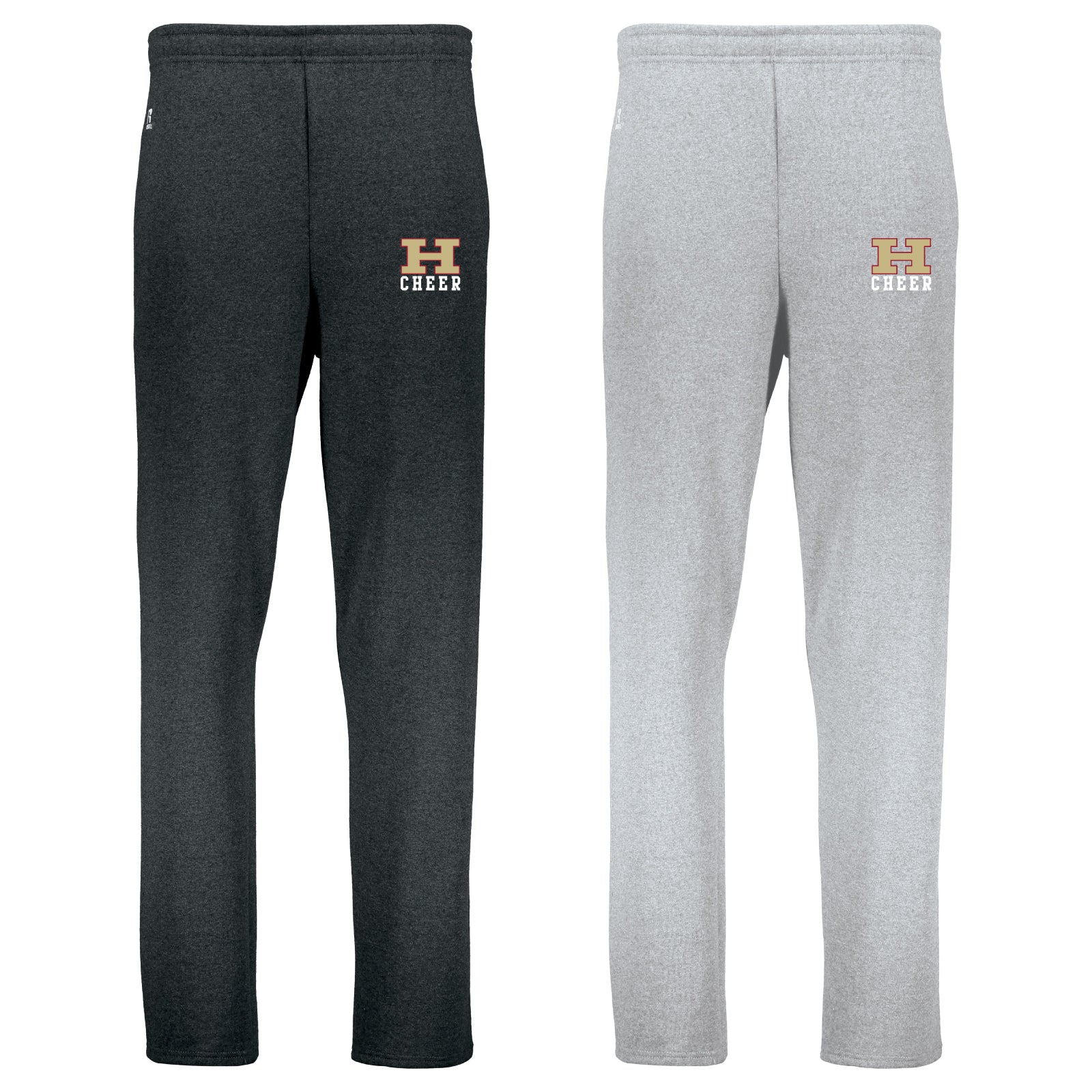 Hillsborough H.S. Cheerleading - Adult Unisex Russell® Dri-Power® Open-Bottom Pocket Sweatpans
