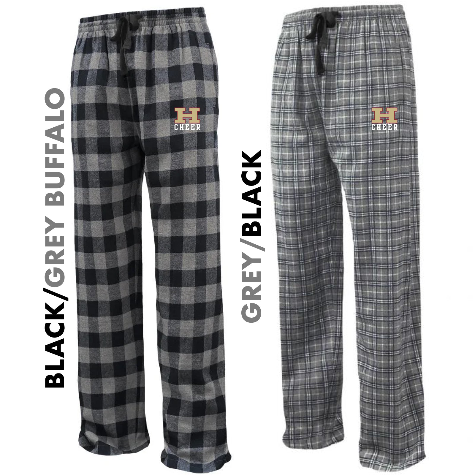 Hillsborough H.S. Cheerleading - Adult Unisex Flannel Pants