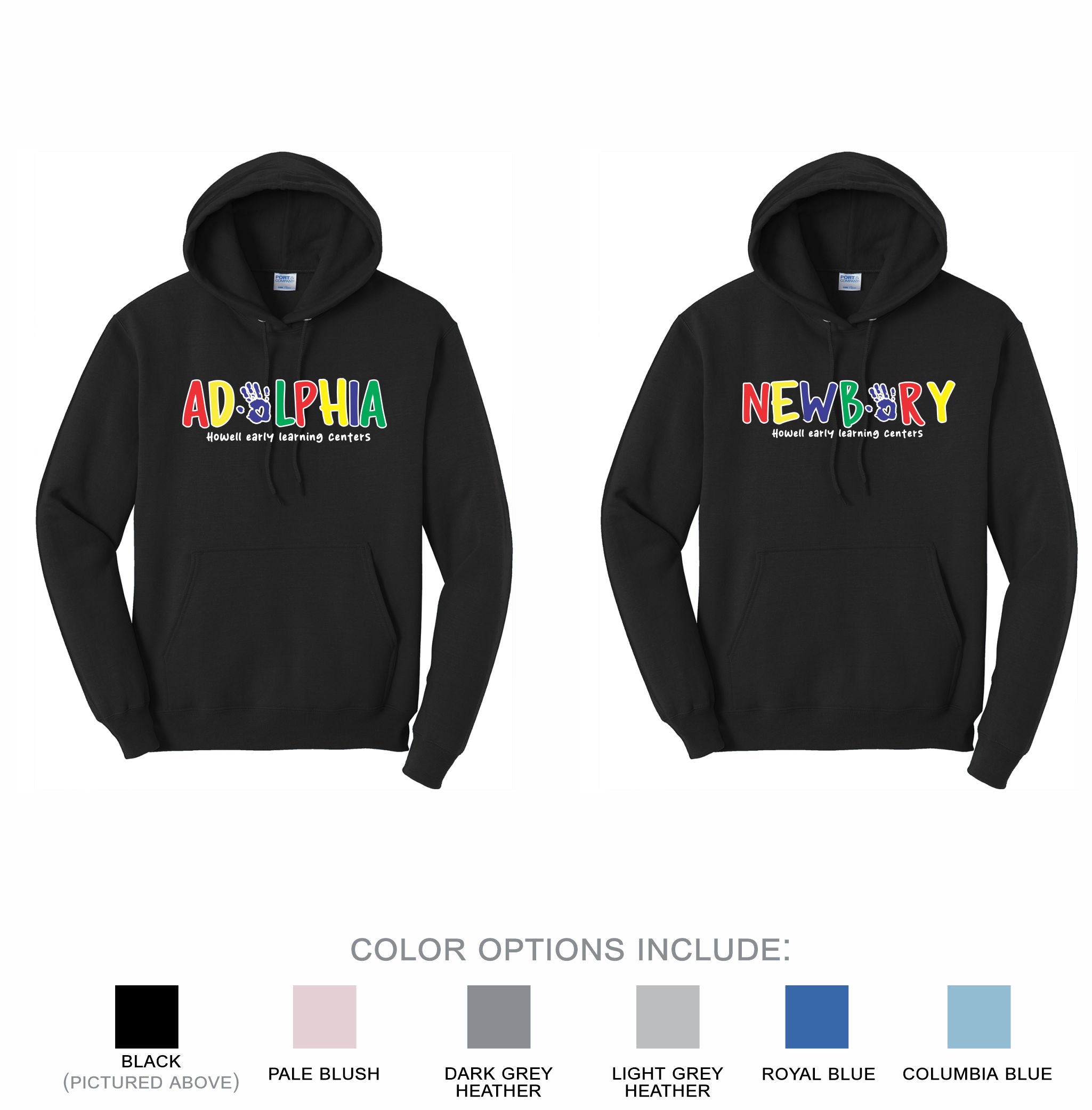 12. Howell ELC Staff - Hoodie (Large Logo)